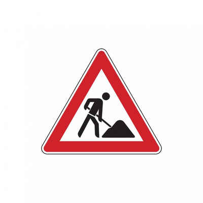 Dreifke Verkehrsschild Verkehrszeichen - Baustelle (Arbeitsstelle), Zeichen 123