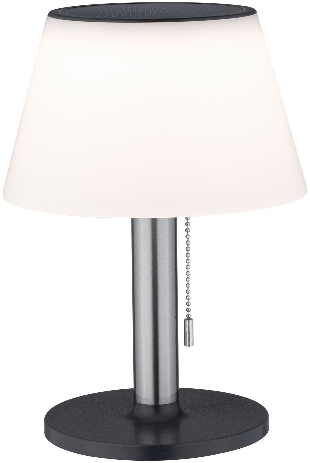 Paulmann LED Außen-Tischleuchte Lillesol, LED fest integriert, Warmweiß, LED-Board, Solar, dimmbar | Tischleuchten