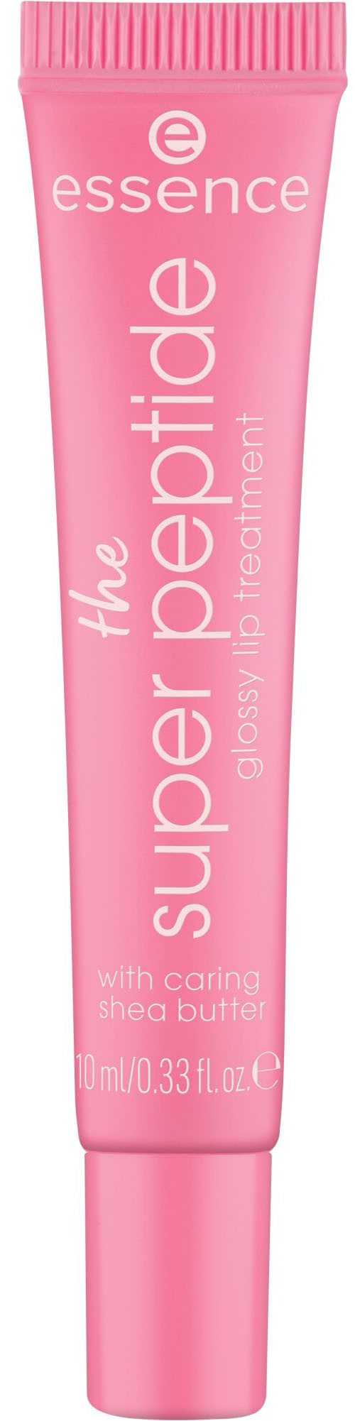Essence Lipgloss THE SUPER PEPTIDE GLOSSY LIP TREATMENT, 3-tlg., mit milchig glänzender Textur – Bild 5 von 5
