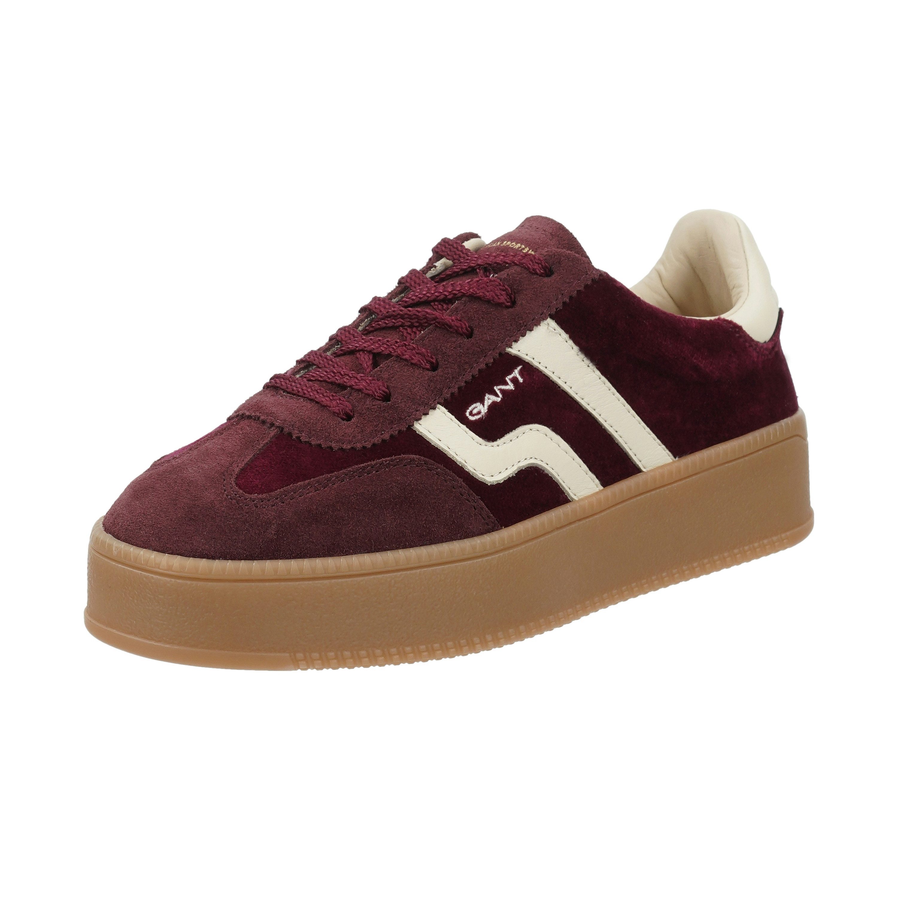 Gant Cuzmani Plateausneaker Schnürschuh, Halbschuh, Retrosneaker im Streetwear-Look