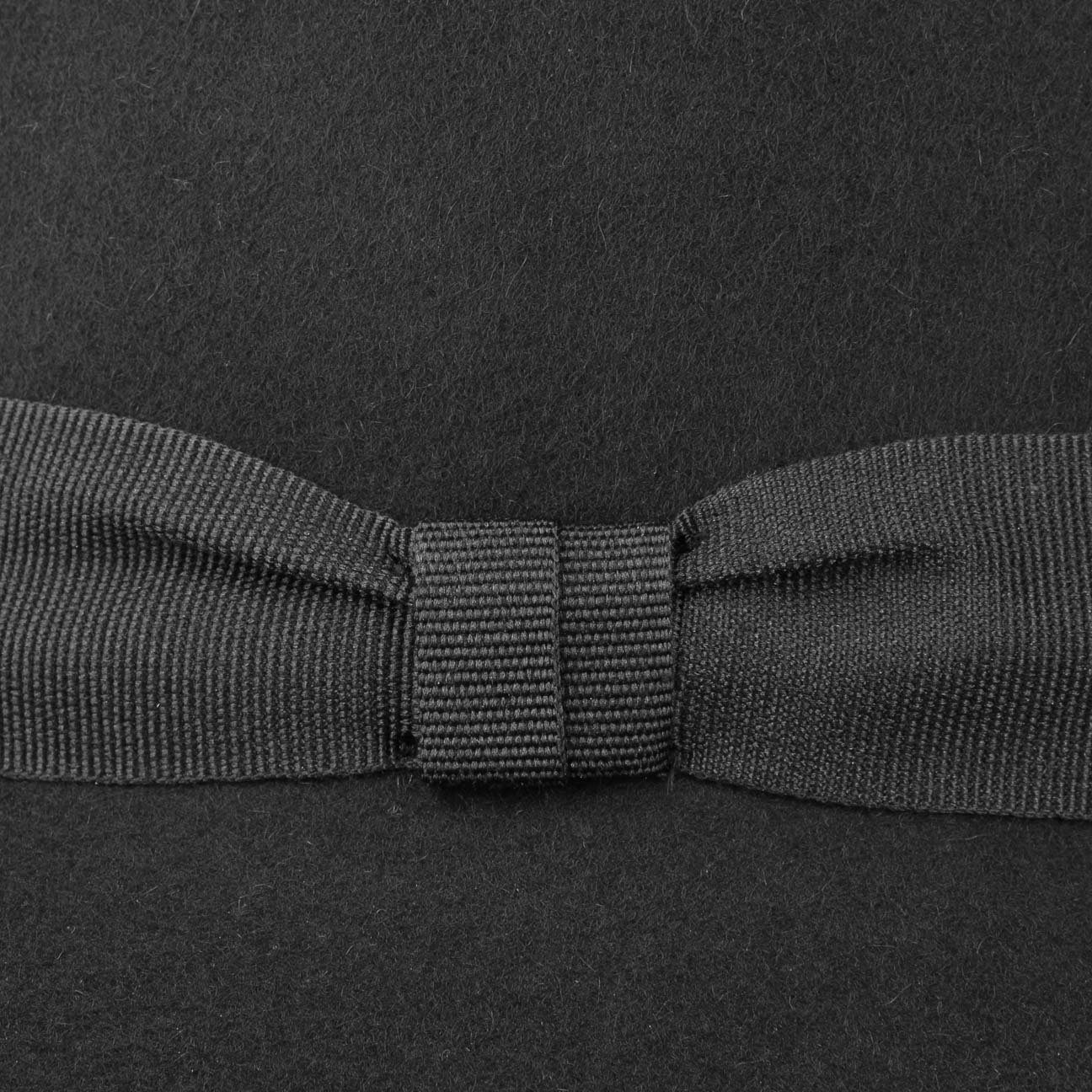 Lipodo Fedora (1-St) Porkpie mit Ripsband, Made in Italy – Bild 5 von 5