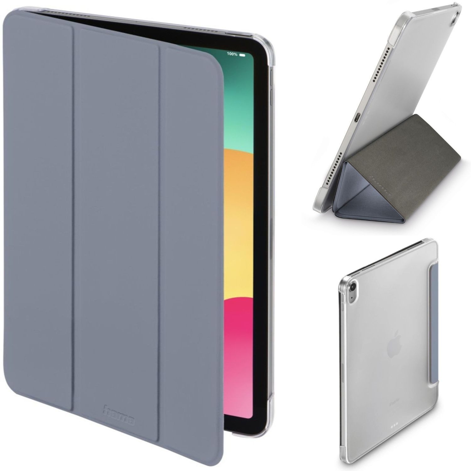 Hama Tablet-Hülle Tablet Case Fold Folio Smart Book Tasche Cover 13, Schutz-Hülle für Apple iPad Air M4 8 Gen 2026 / M3 7 2025 / M2 6 2024