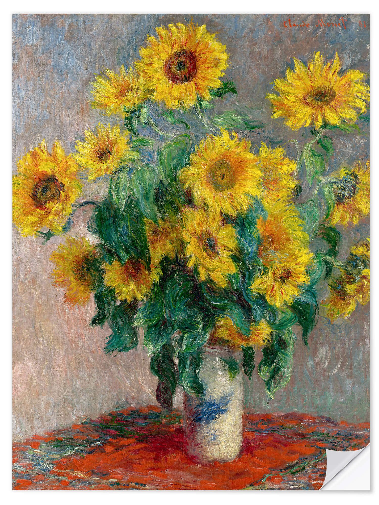 Wandfolie Claude Monet