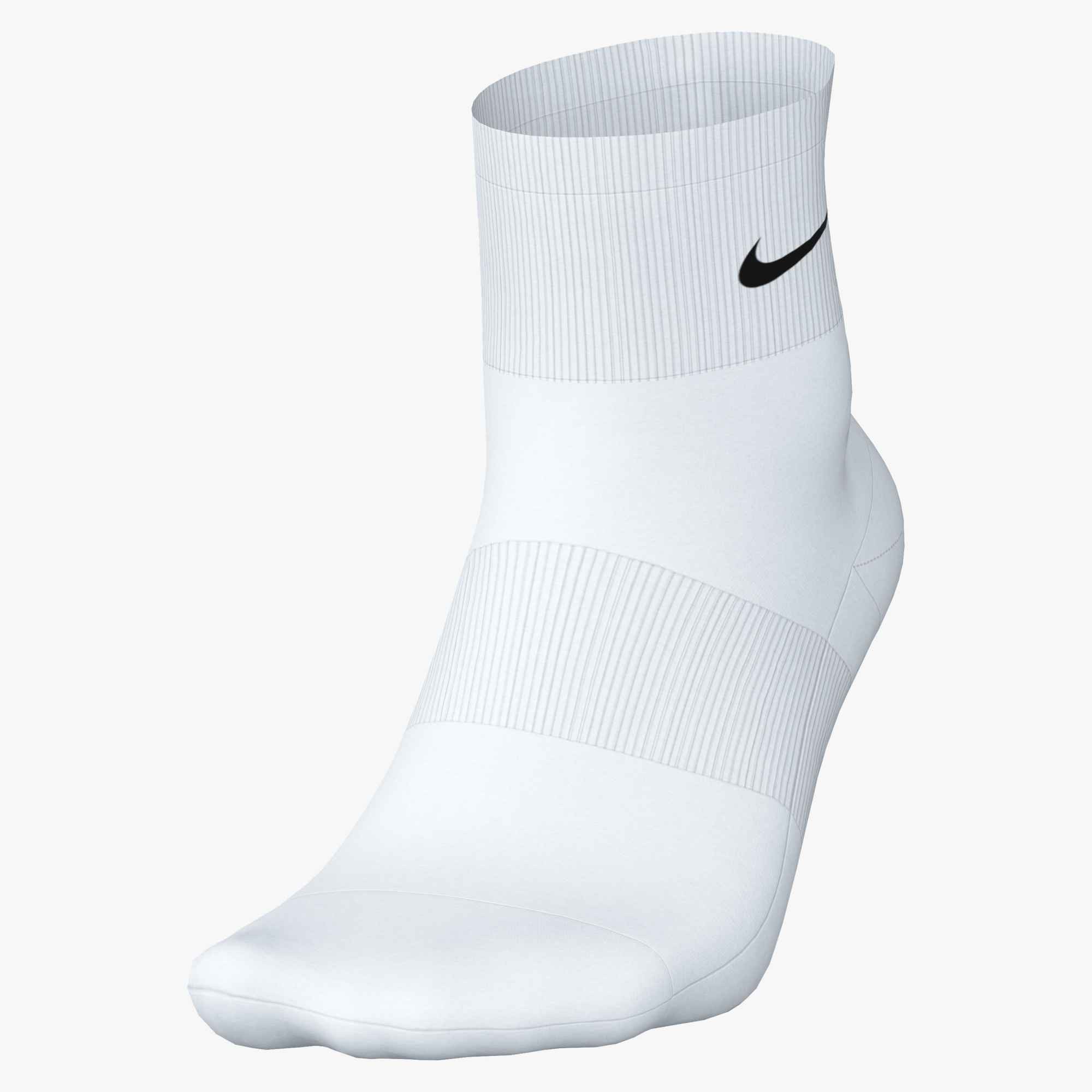 Nike Funktionssocken U NK ED LTWT ANKLE 3P 132 für sportive Aktivitäten, im praktischen 3er-Pack, leichtes Material