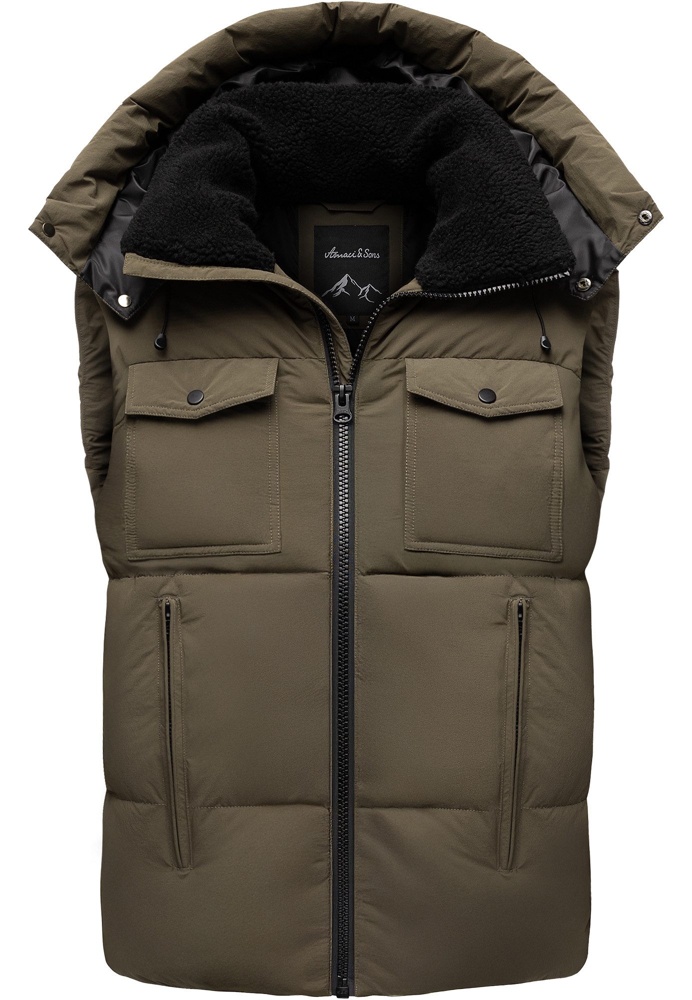 Amaci&Sons Steppweste NAMPA Winterweste Herren Outdoor günstig online kaufen