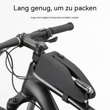 PFCTART Fahrradtasche Fahrradtaschen Oberrohr Taschen Crossbar Taschen (Wasserdichte Aufbewahrungstasche für Fahrräder im Freien), Wasserdichte Satteltasche für Mountainbikes