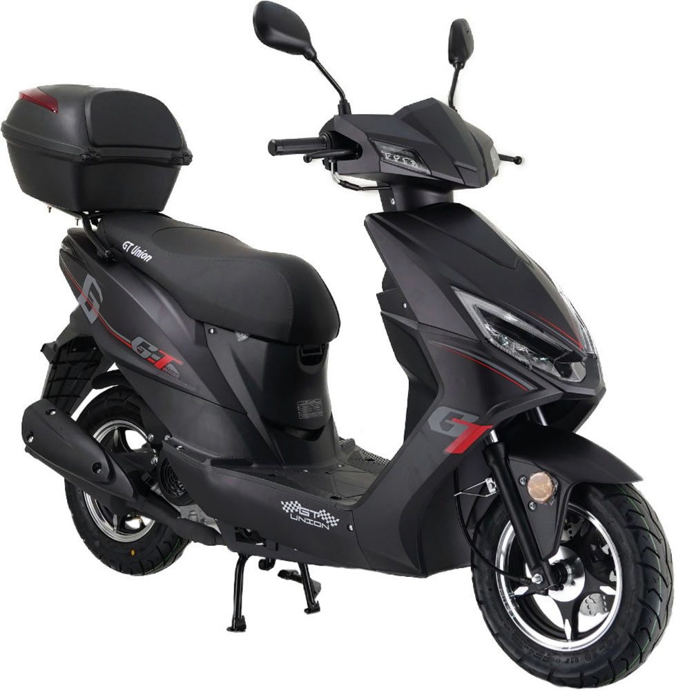 GT UNION Motorroller Sonic X 45, 49,6 ccm, 45 km/h, Euro 5, (Komplett-Set, 2 tlg), Luftgekühlter Motor