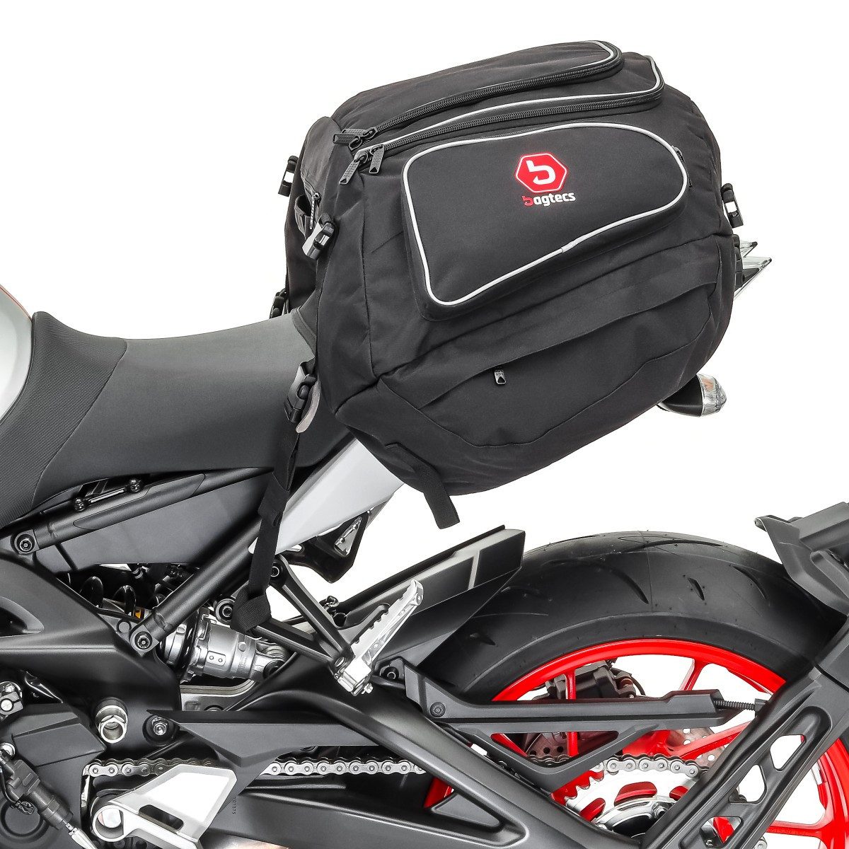 Bagtecs Reisetasche Set Hecktasche + Gel Sitzkissen S18