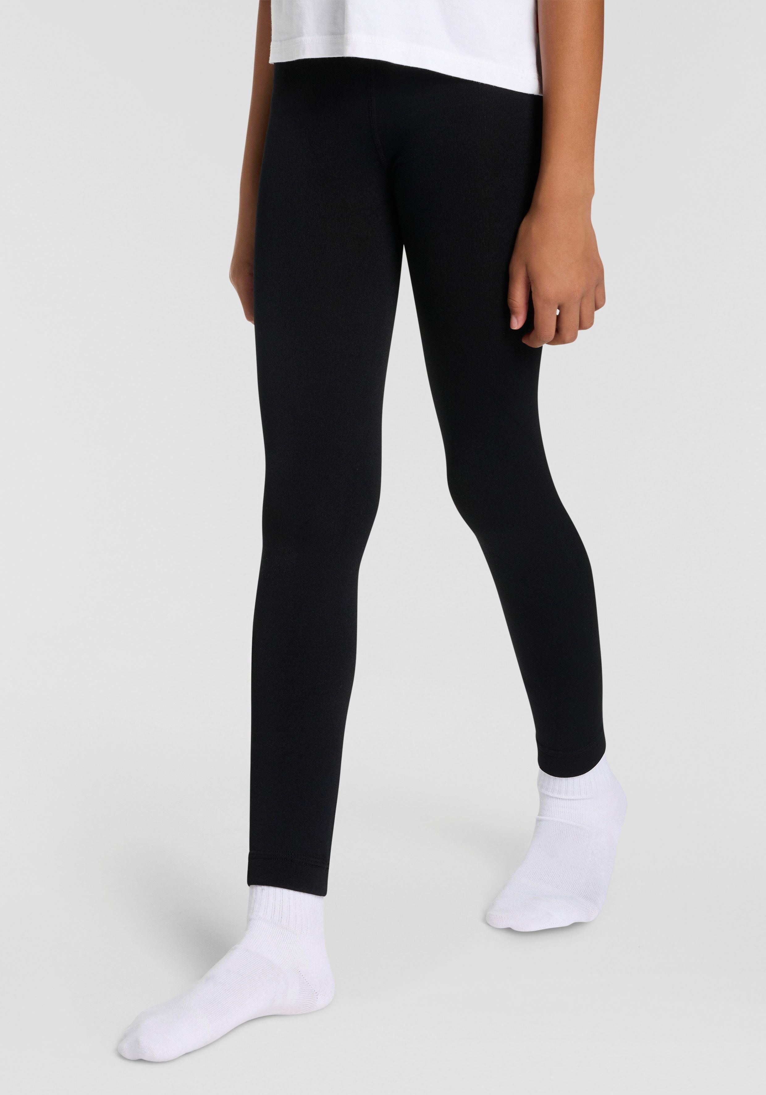 Heatkeeper Leggings (2er Pack) eng anliegend, langes Bein, elastischer Bund