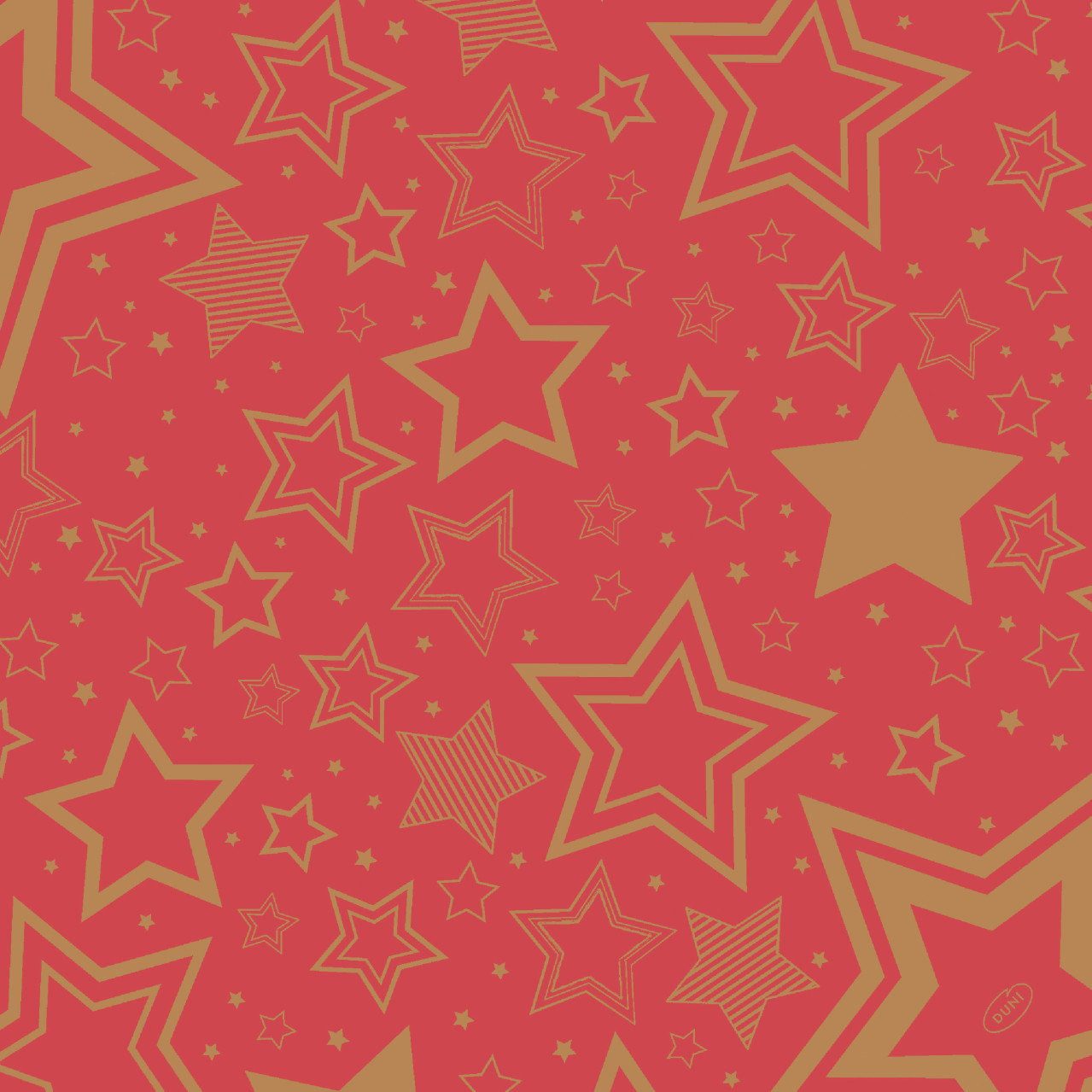 Duni Weihnachtsfigur Duni Servietten holiday star cream 40 x 40 cm