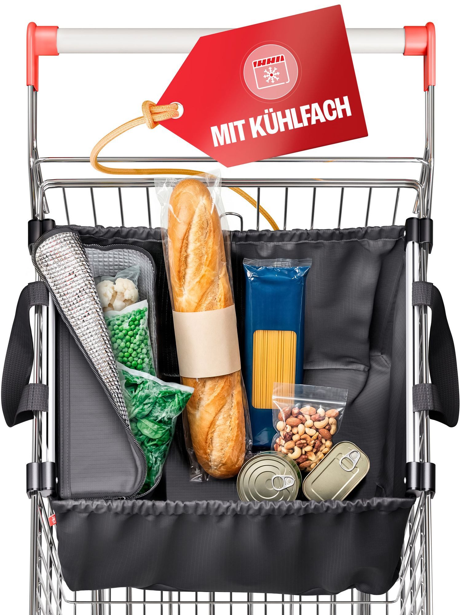 Einkaufsbeutel Easy-Cooler Einkaufswagentasche mit Kühlfunktion