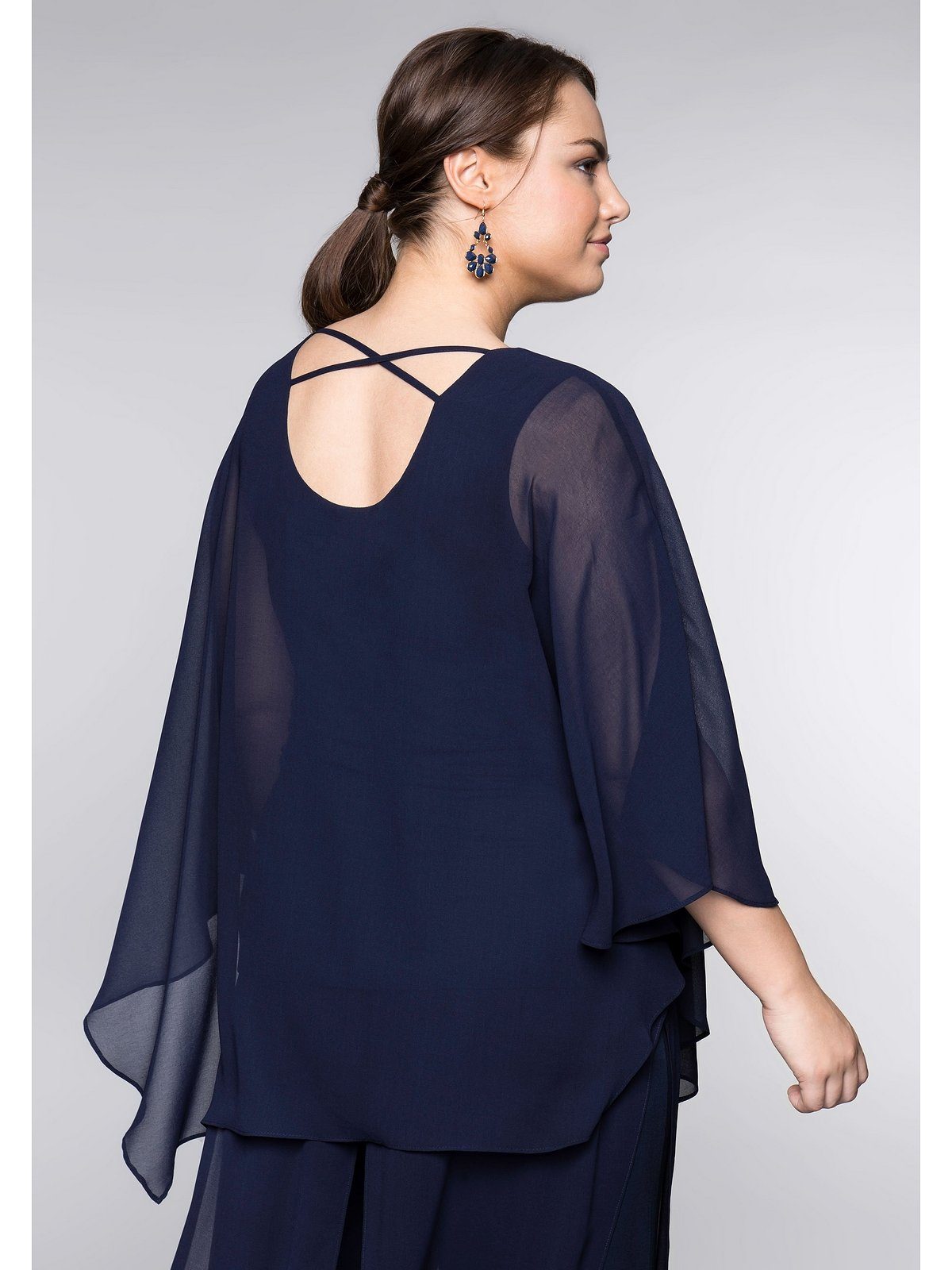 Sheego Tunika Große Größen in eleganter 2-in-1-Optik