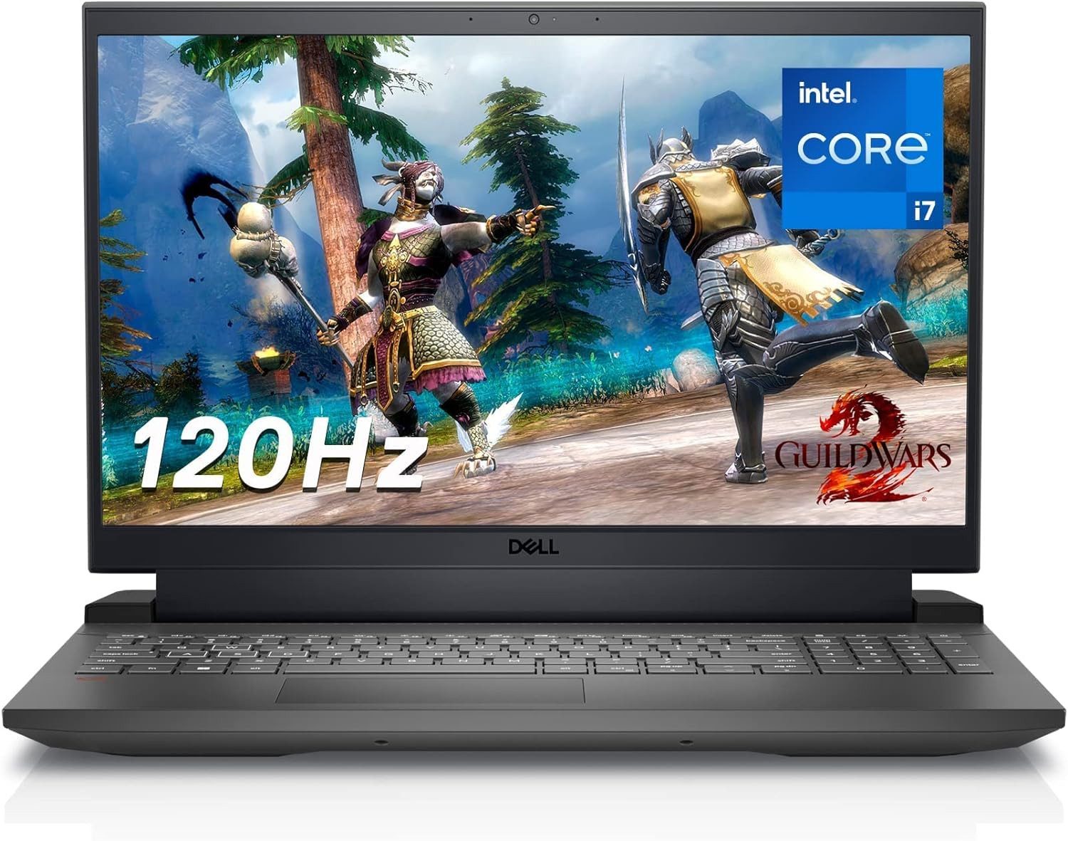 Dell G15 5510 Core i5-10200H Full HD Gaming-Notebook (Intel, GeForce GTX 1650, 512 GB SSD, Tastatur AZERTY Französisch Hintergrundbeleuchtung)