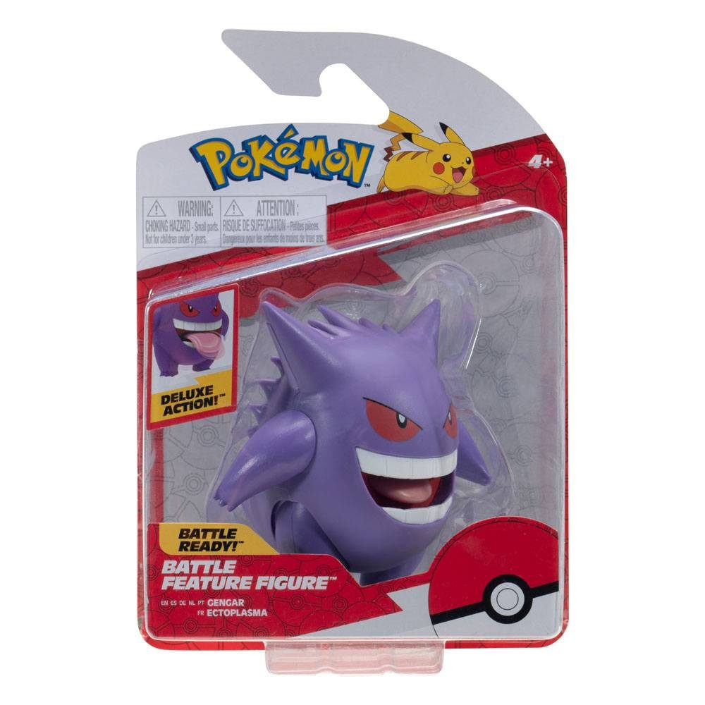 Jazwares Actionfigur Pokémon Battle Feature Figur Gengar 20 cm