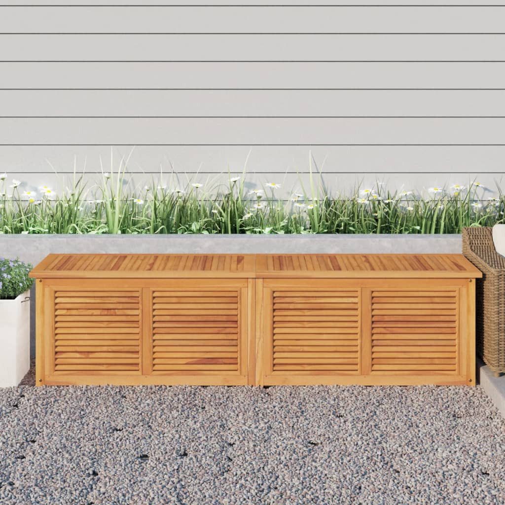 vidaXL Auflagenbox 200 x 50 x 55 cm Kissentruhe Auflagentruhe Gartenbox mit Beutel 200x50