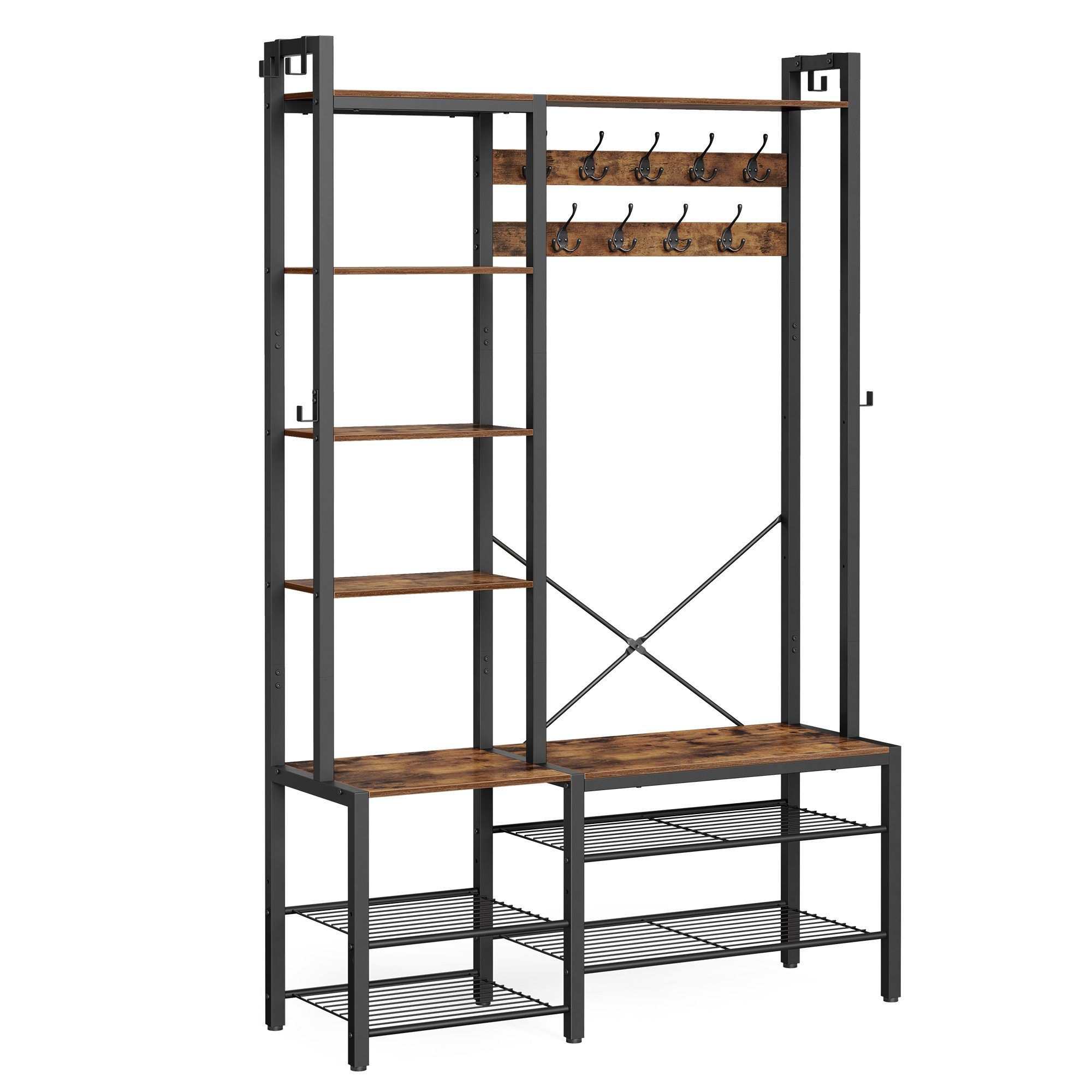 VASAGLE Garderobenständer Garderobe, Garderobenständer 190 cm günstig online kaufen