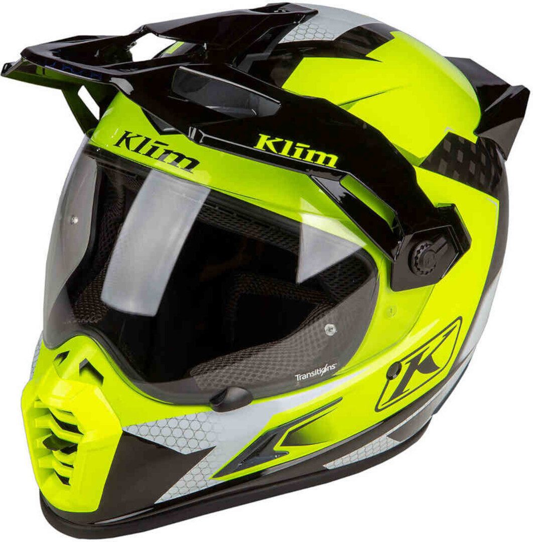 Motocrosshelm Krios Pro Charger ECE/DOT Carbon Enduro Helm
