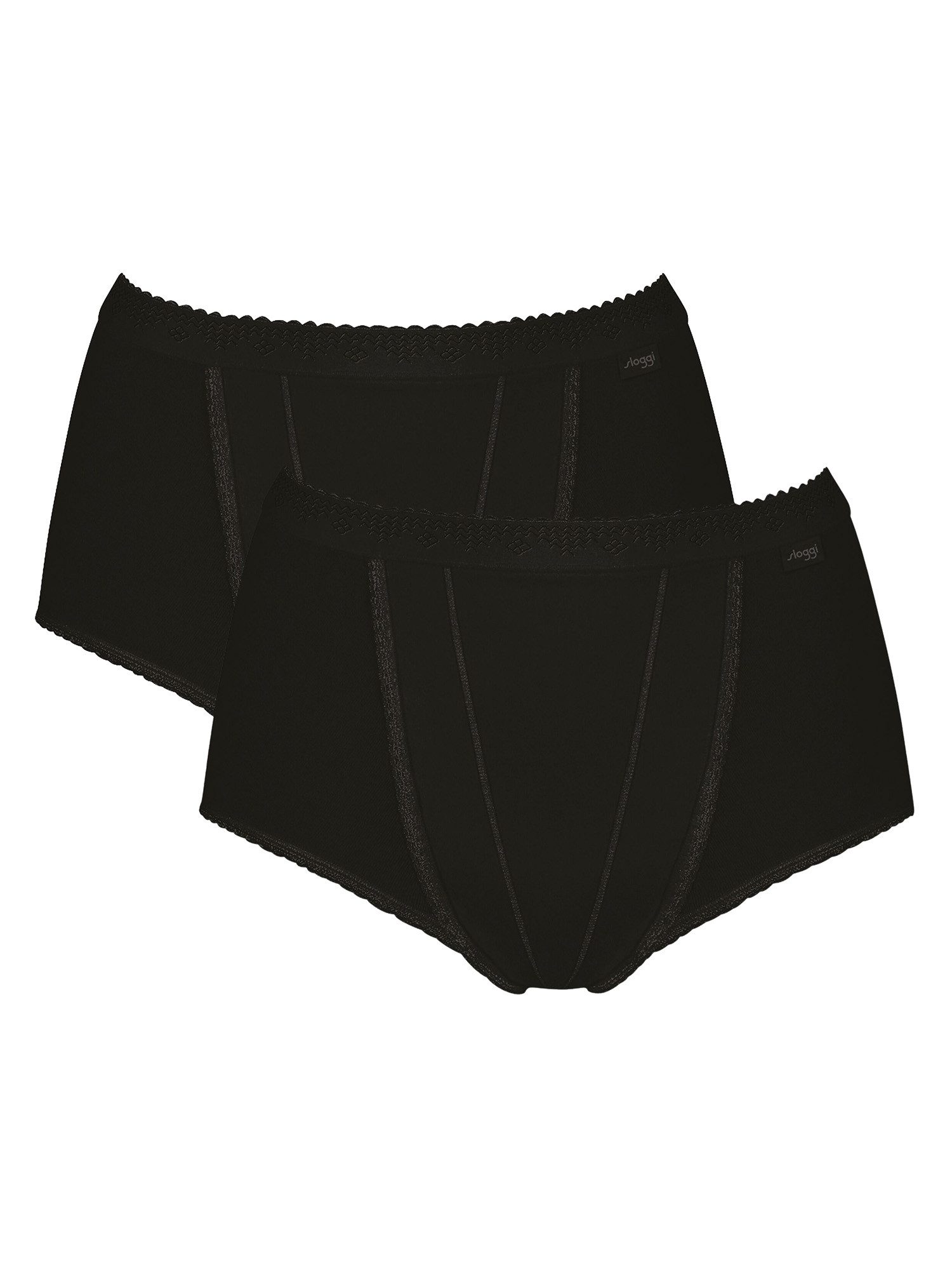 sloggi Maxislip Control (2-St) Maxi-slip unterhose unterwäsche