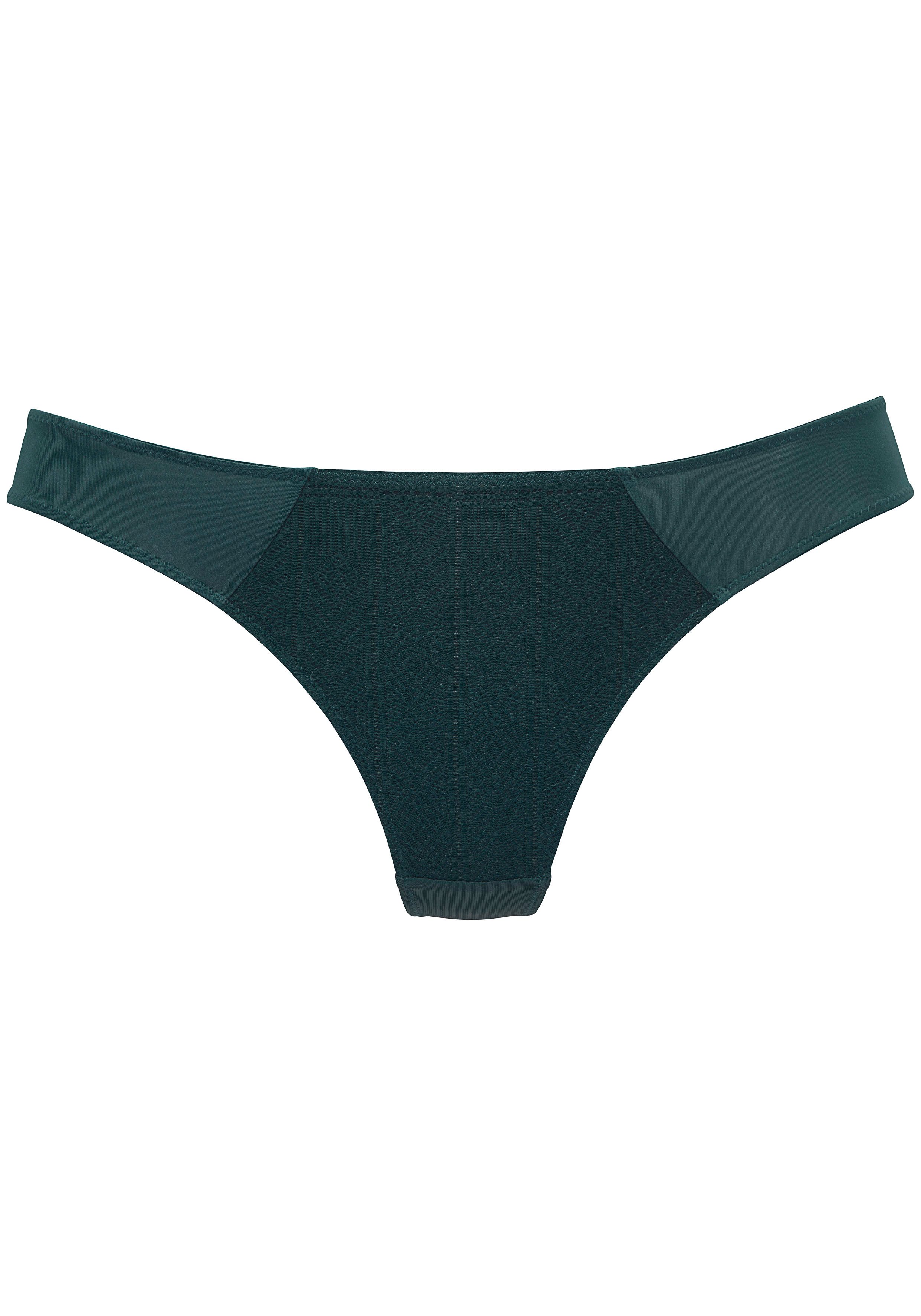 s.Oliver String Fabienne aus feiner, graphischer Spitze