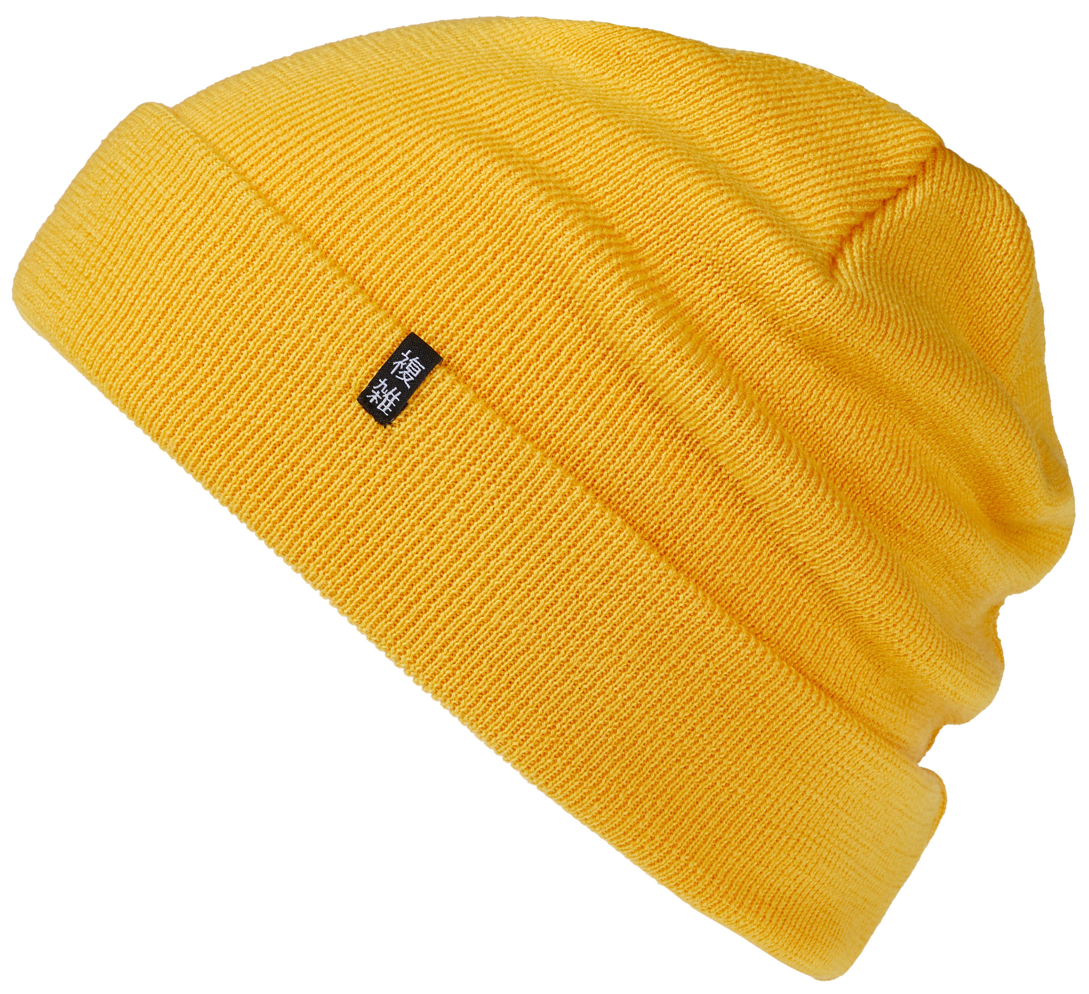 Enter the Complex Beanie Mütze - Ren - Damen und Herren 100% Merino Wolle, 2-Lagig gestrickt