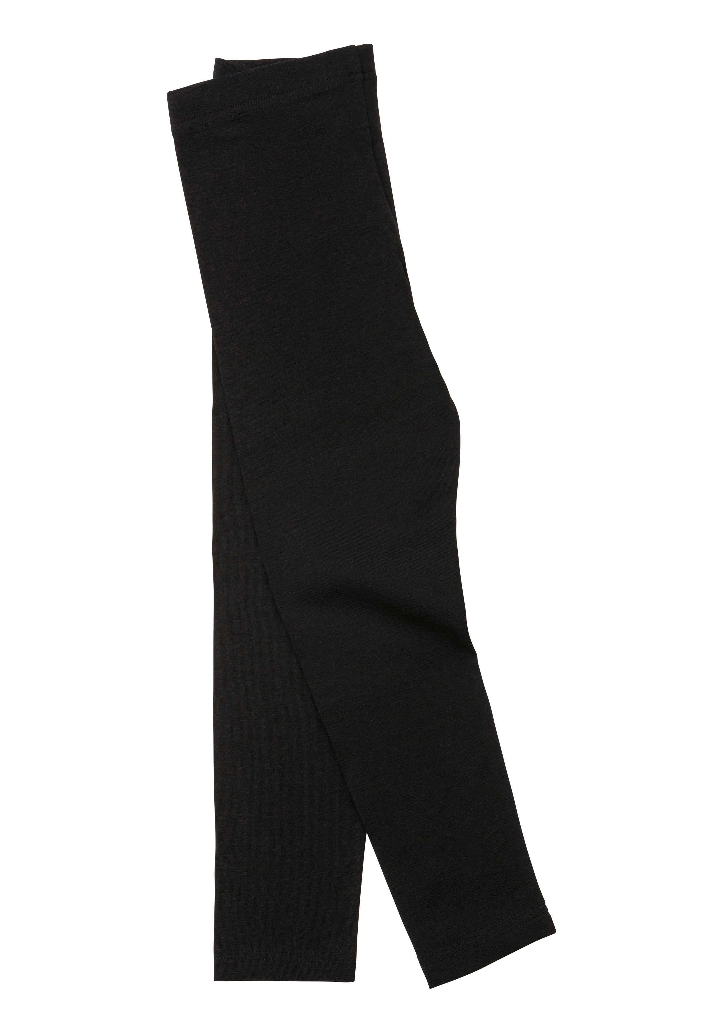 H.I.S Leggings (Packung, 2-tlg) Basic im schwarz Doppelpack