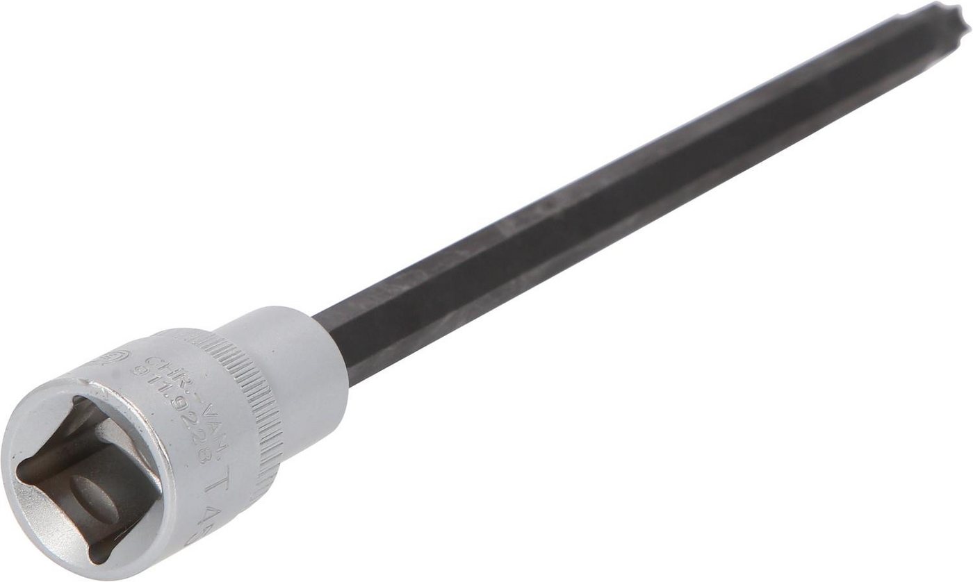 Thumbnail - KS Tools Bohrer- und Bitset 1/2" Bit-Stecknuss Torx, extra lang, T45