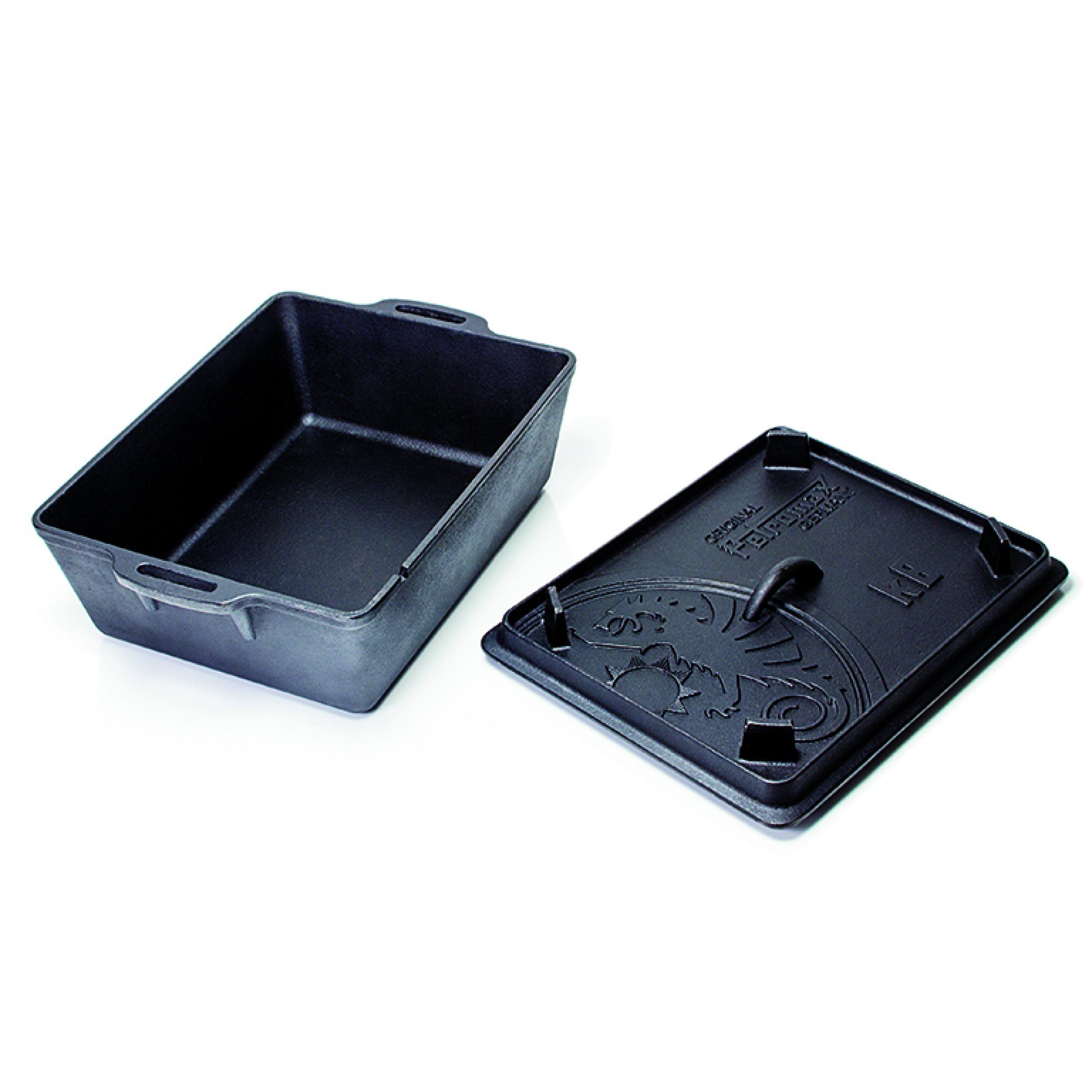 Petromax Feuerstelle Petromax Kastenform mit Deckel k8 5,5 Liter Gusseisen günstig online kaufen