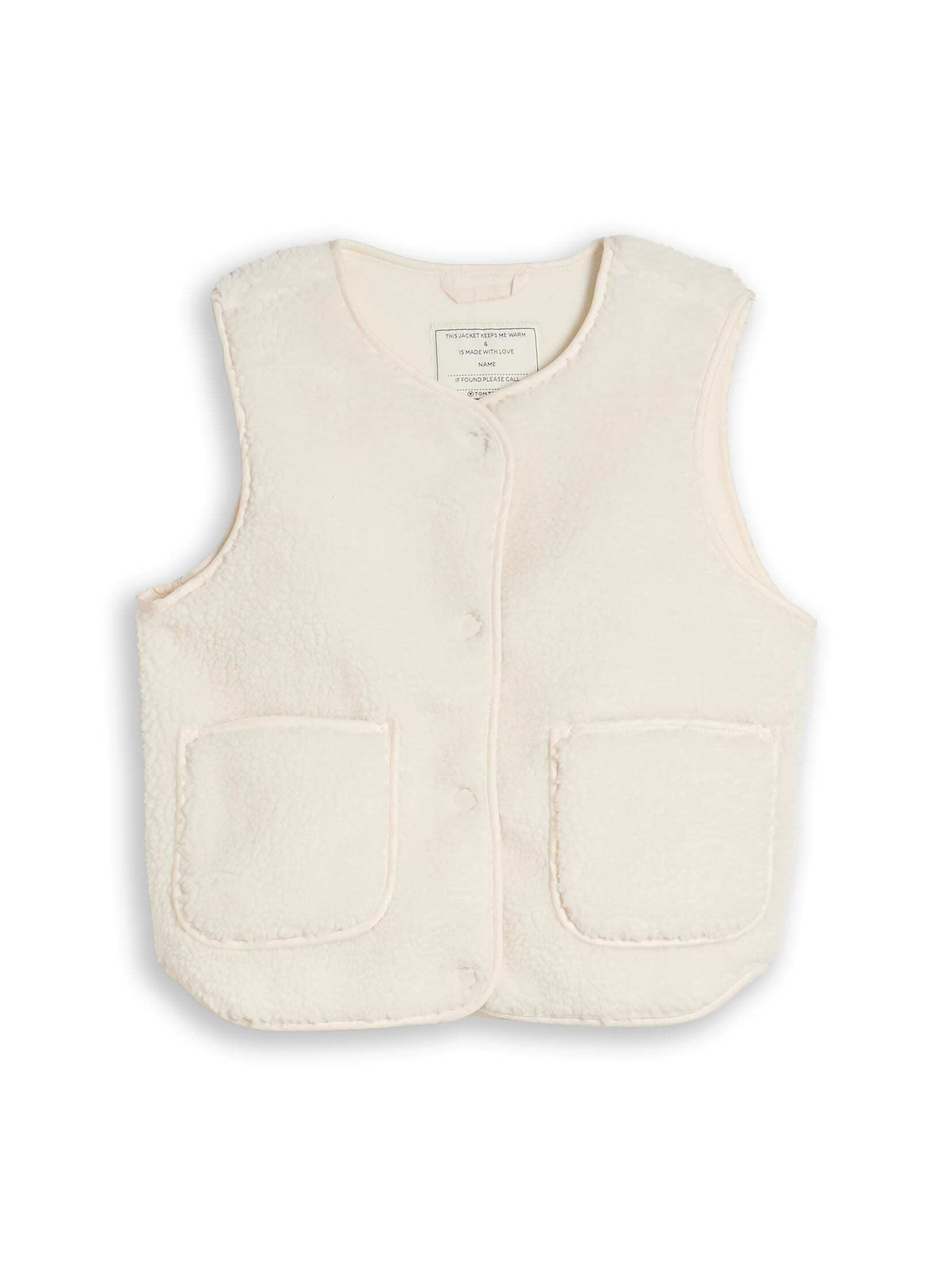 TOM TAILOR Steppweste Jacken Teddy-Weste