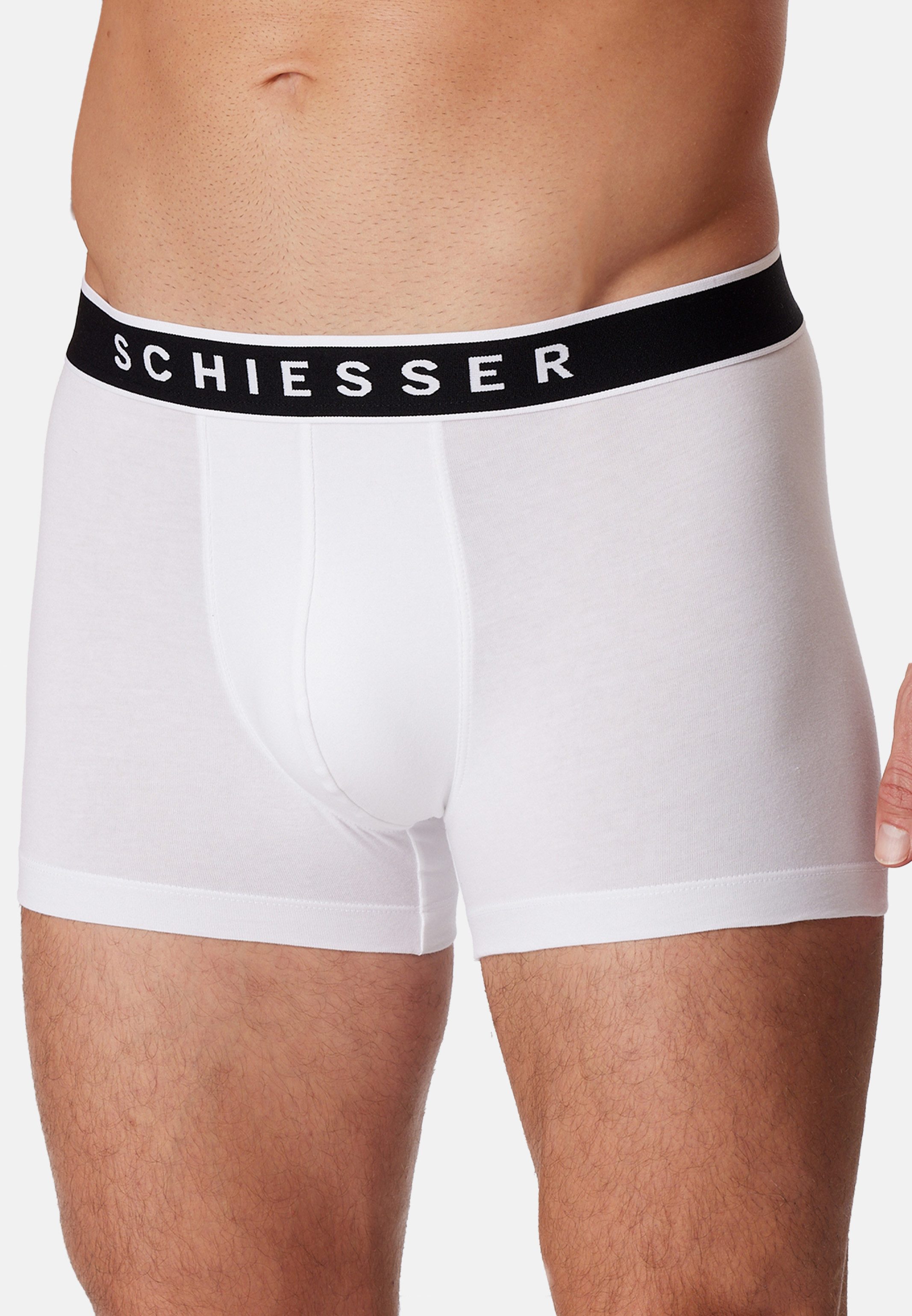 Schiesser Retro Boxer 6er Pack - 95/5 - Cotton (Spar-Set) Retro Short / Pant - Baumwolle - ohne Eingriff