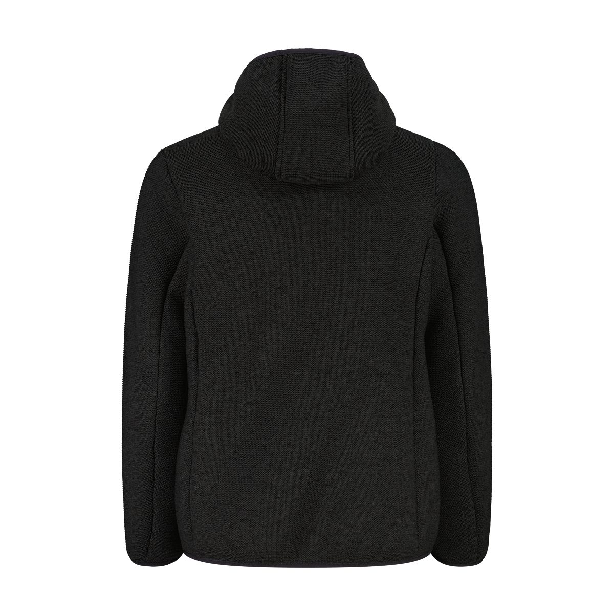 CMP Strickfleecejacke mit fester Kapuze, für Sportmode und Outdoormode