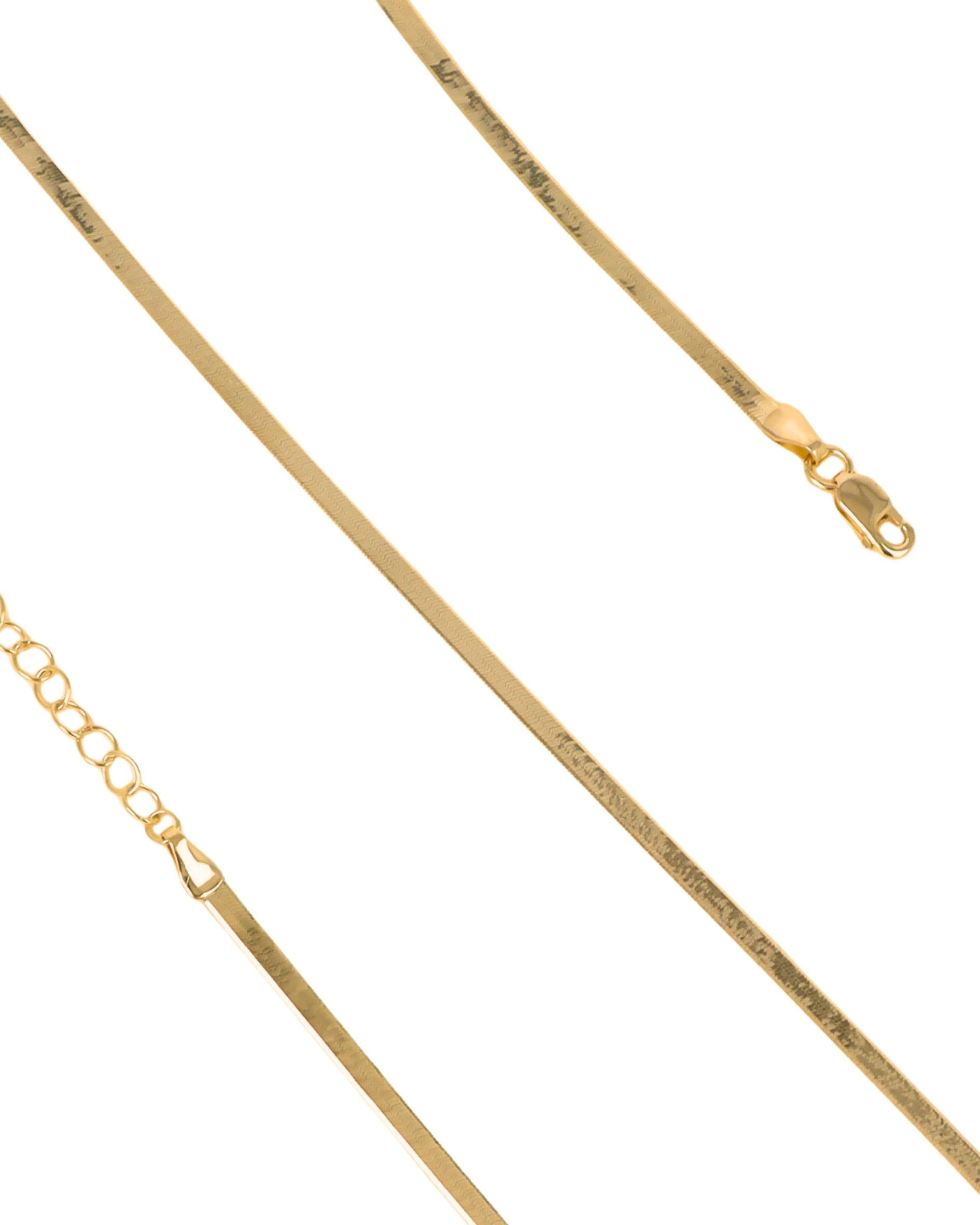 GOLDKLEIN Goldkette 14 Karat Gold Basic 585 Echtgold 42cm + 3 cm Halskette (1-tlg), Bestpreis - Damen Herren mit Schmuckbox - Sale 31.08.2026
