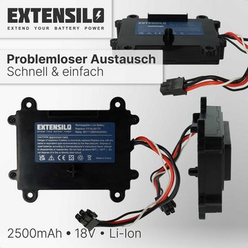 Extensilo kompatibel mit Bosch Indego S+ 400, S+ 500 Akku Li-Ion 2500 mAh (18 V)