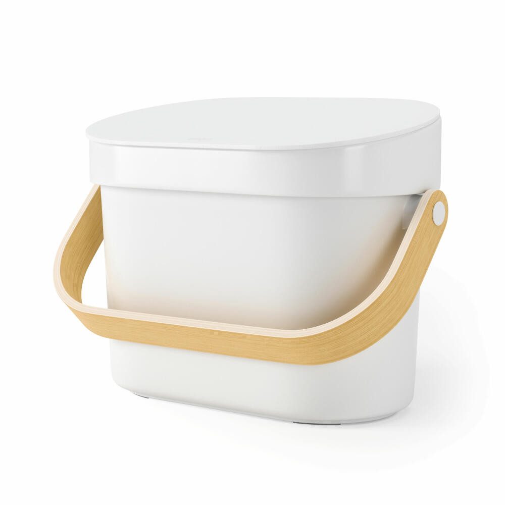 Umbra Контейнер для органических отходов Umbra Контейнер для органических отходов Bellwood, Tischabfalleimer, Kunststoff, Weiß/Natur