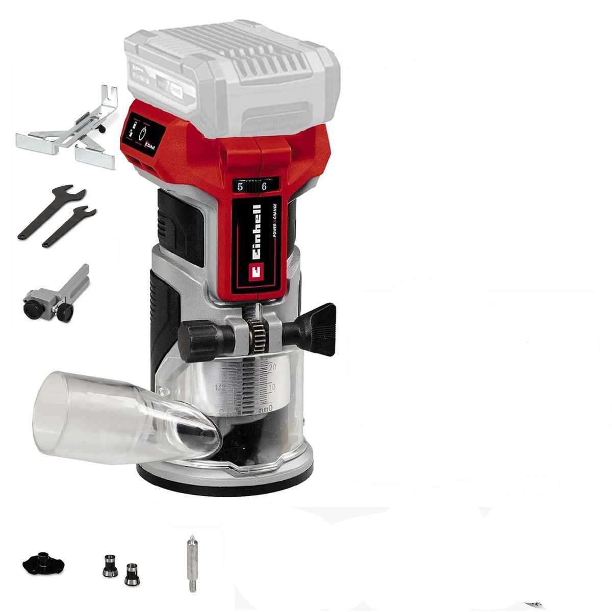 Einhell Akku-Fräse Professional Akku-Kantenfräse TP-ET 18 Li BL-Solo