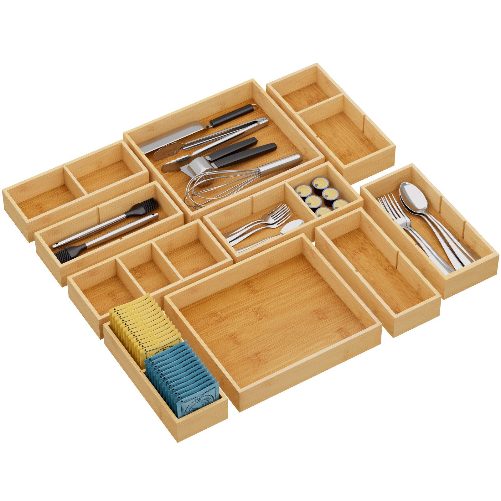 Make-Up Organizer Schubladen Organizer mit 6 Einsätzen