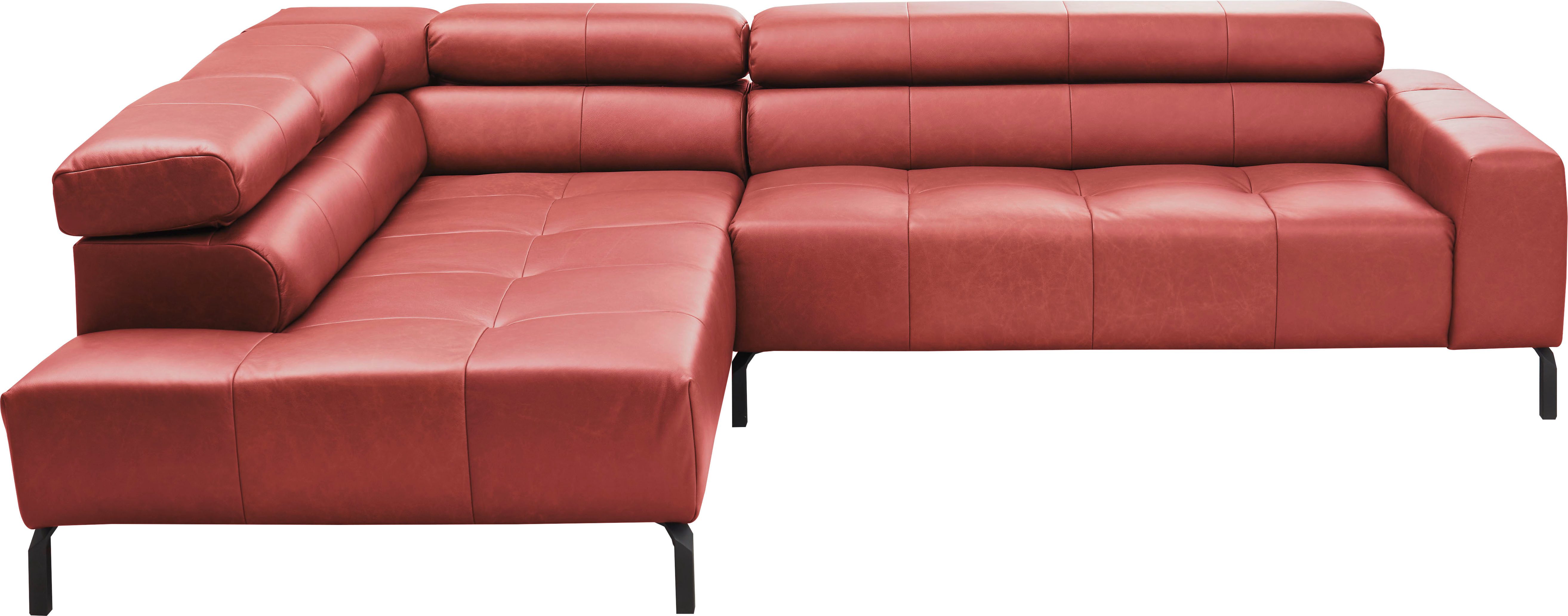 PLACES OF STYLE Ecksofa "Claya, L-Form, incl. Kopfteilverstellung, Breite 2 günstig online kaufen