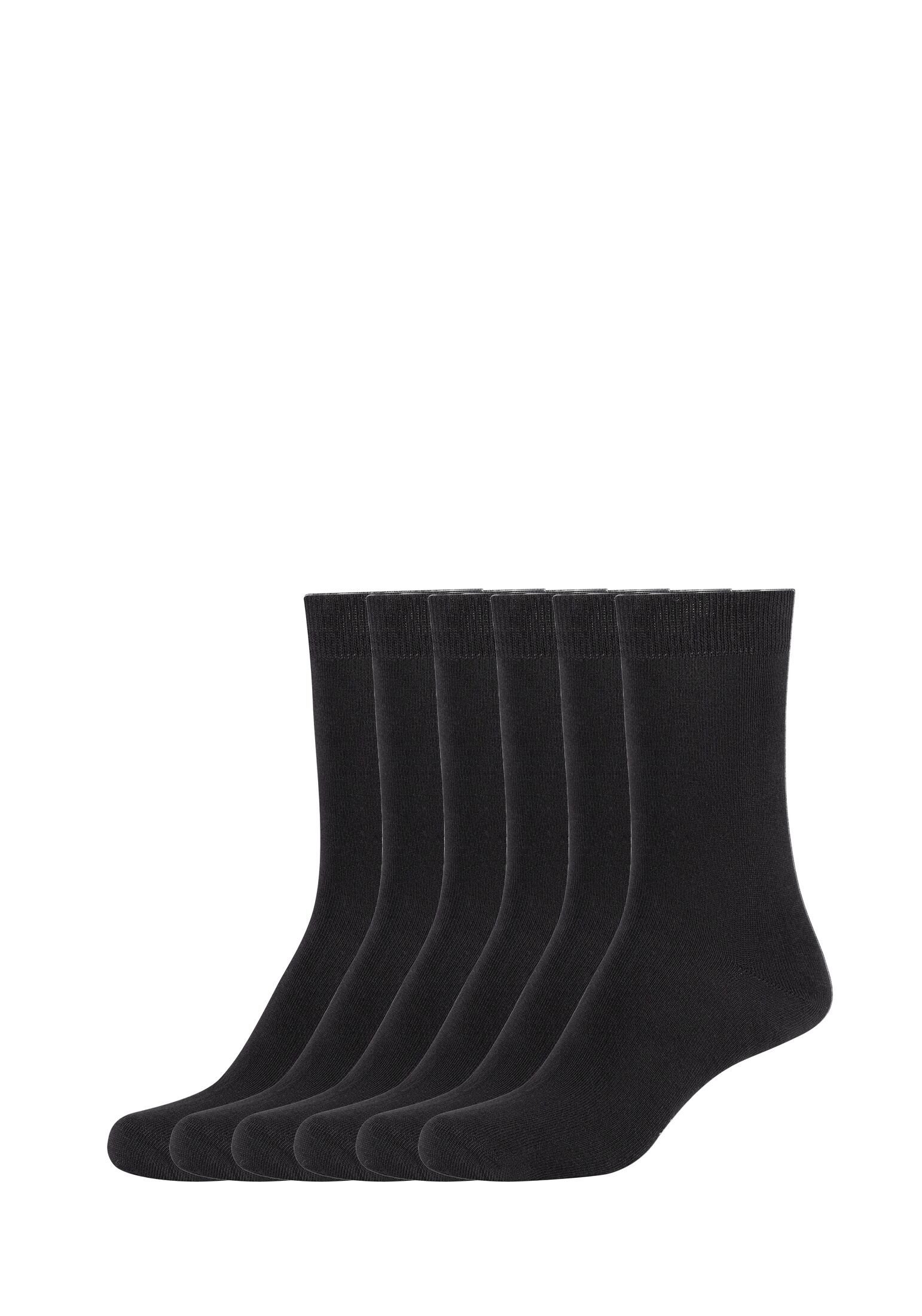 Stolz auf Popularität s.Oliver Socken Socken black 6er Pack