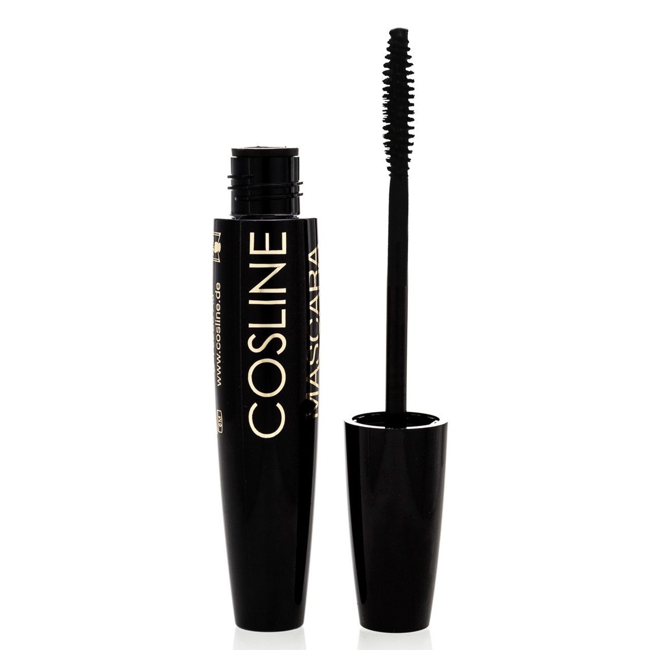 Cosline Cosmetics Mascara Black Wonderlash, für Volumen und Schwung, langanhaltend, tiefschwarz