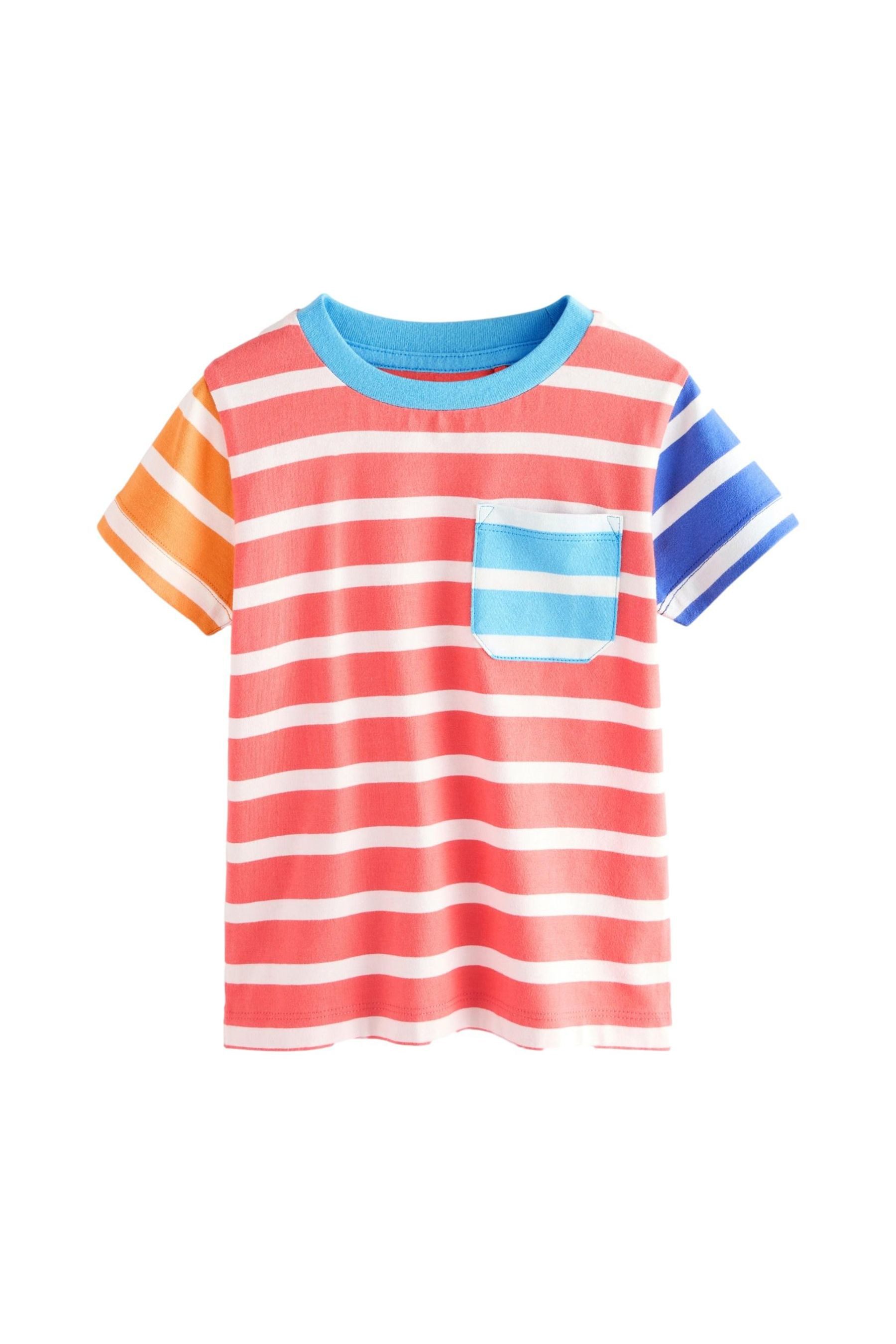 Next T-Shirt Gestreiftes T-Shirt aus 100 % günstig online kaufen