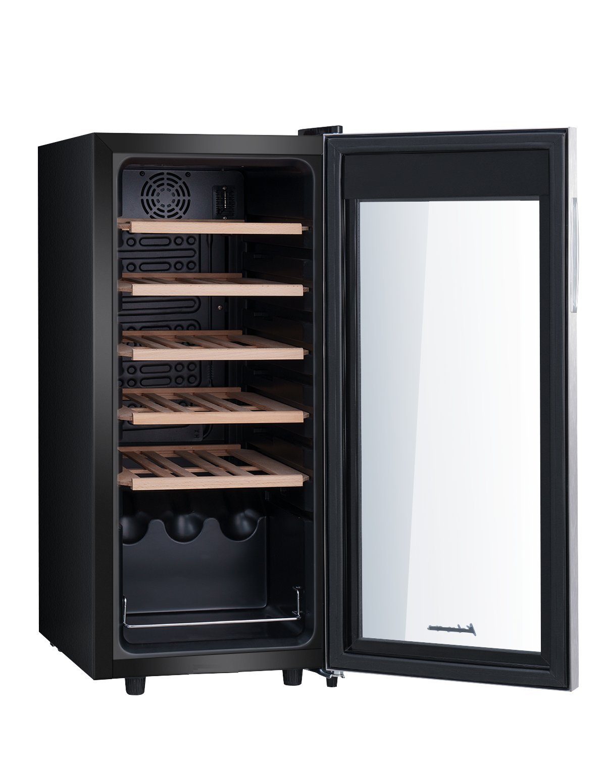 9. Bild von kalamera Weinkühlschrank KRC-51FCSS, für 18 Standardflaschen á 0,75l,5-18°C