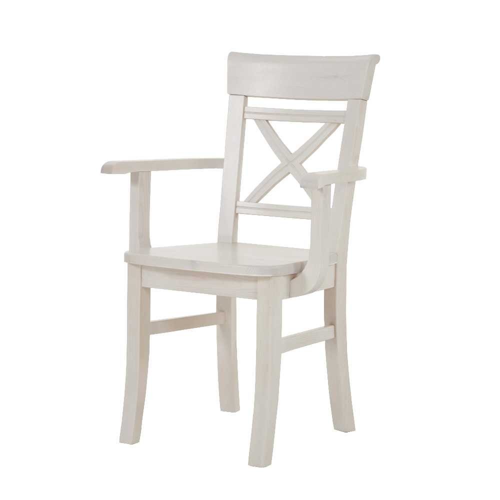 Pharao24 Armlehnstuhl Virucira (Set, 2 St), aus Massivholz