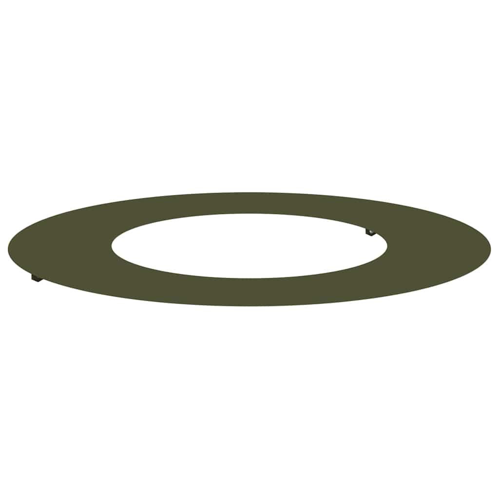 vidaXL Blumentopf Flacher Baumring Olivgrün Ø40 günstig online kaufen