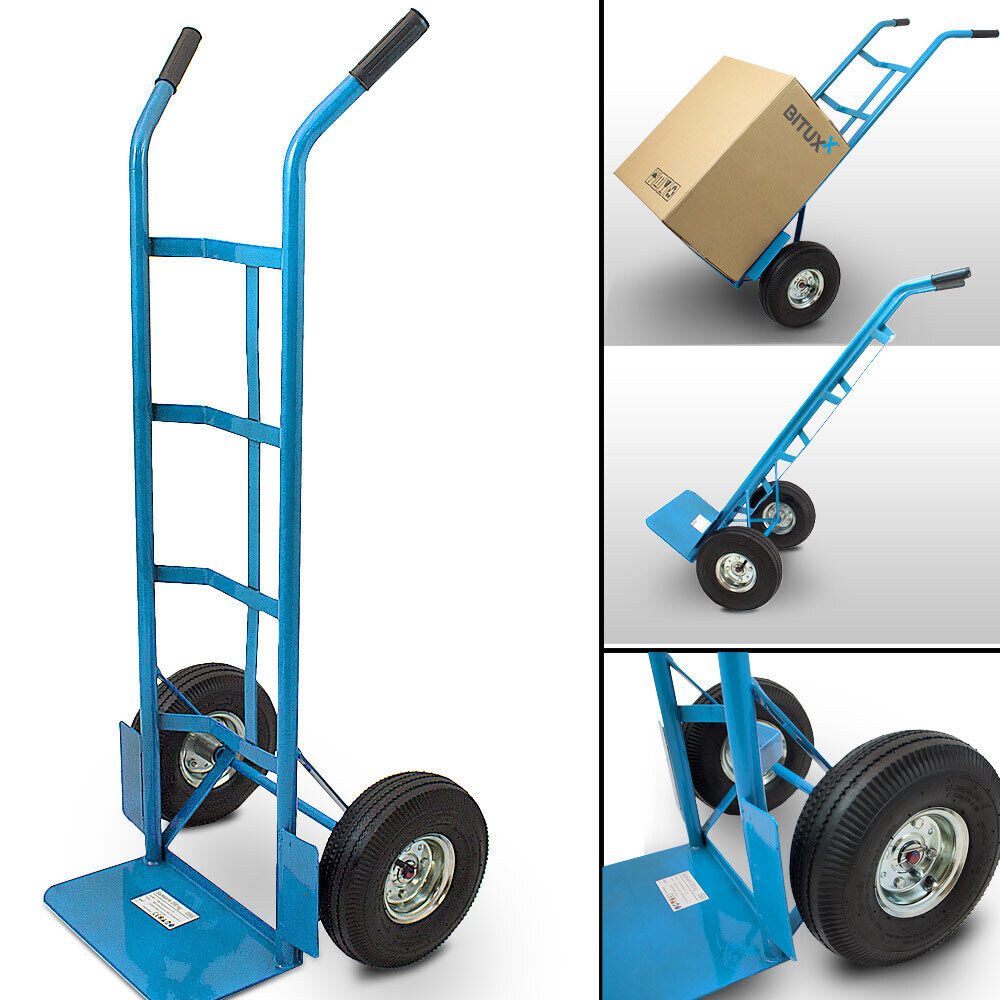 Bituxx Sackkarre 200kg Blau, (MS-15904), Tragkraft 200kg
