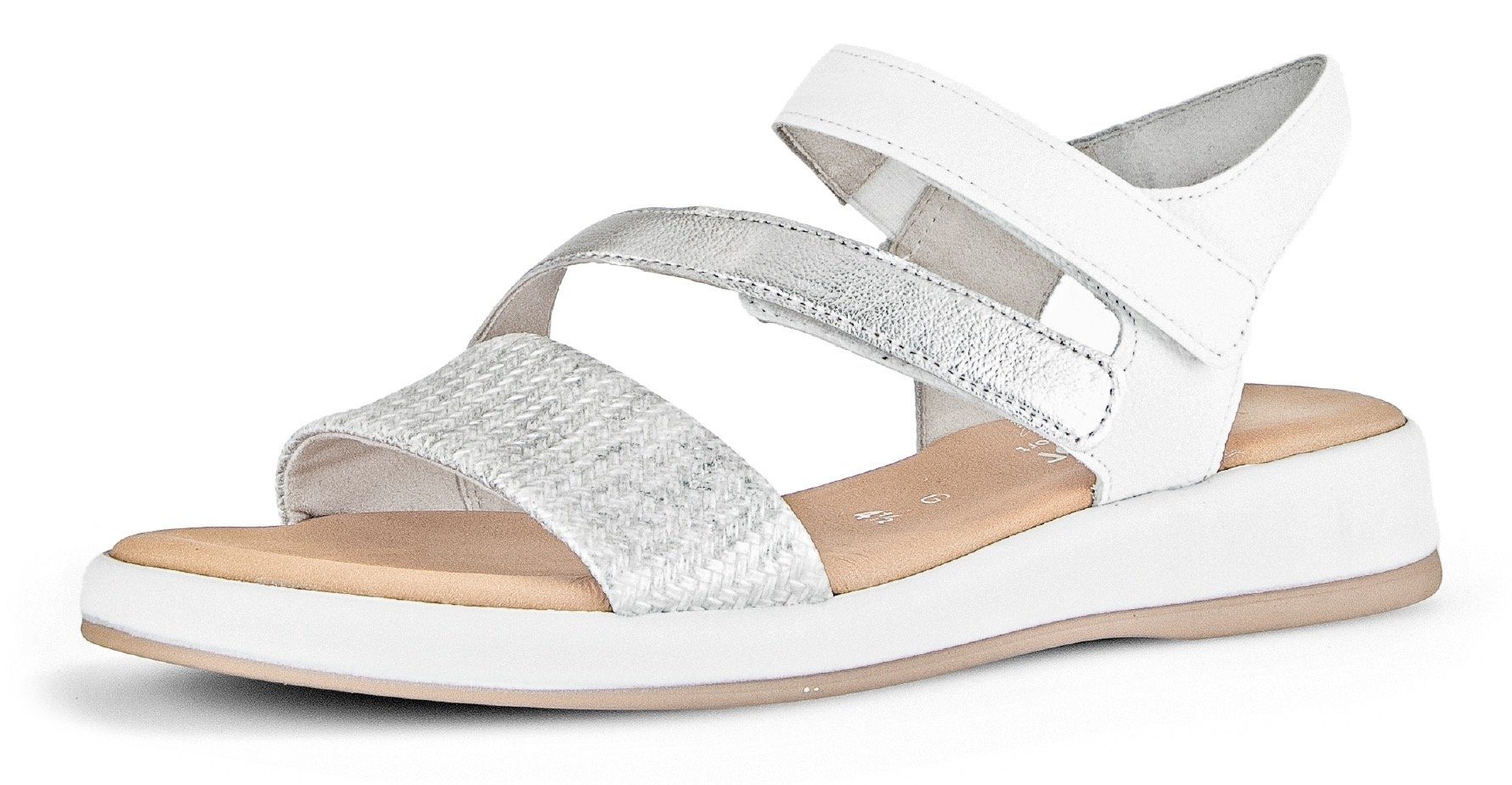 Gabor RHODOS Sandalette, Sommerschuh, Sandale, Keilabsatz, günstig online kaufen