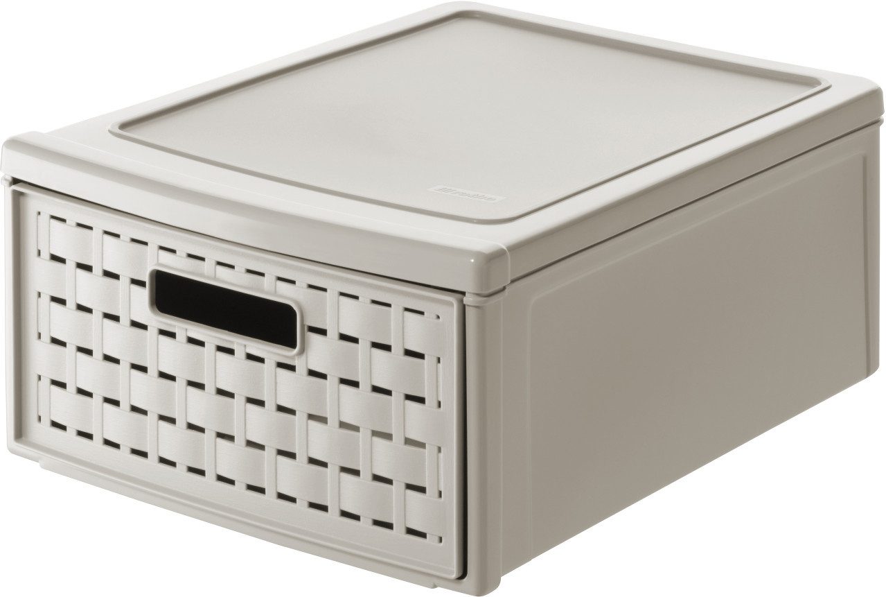 ROTHO Aufbewahrungsbox Rotho Schubladenbox Country klein, 8,3 L