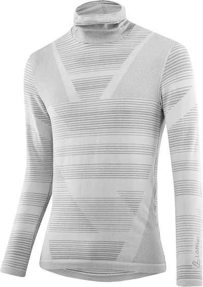 Löffler Thermounterhemd M ROLLNECK L/S TRANSTEX RETR GREY MELANGE