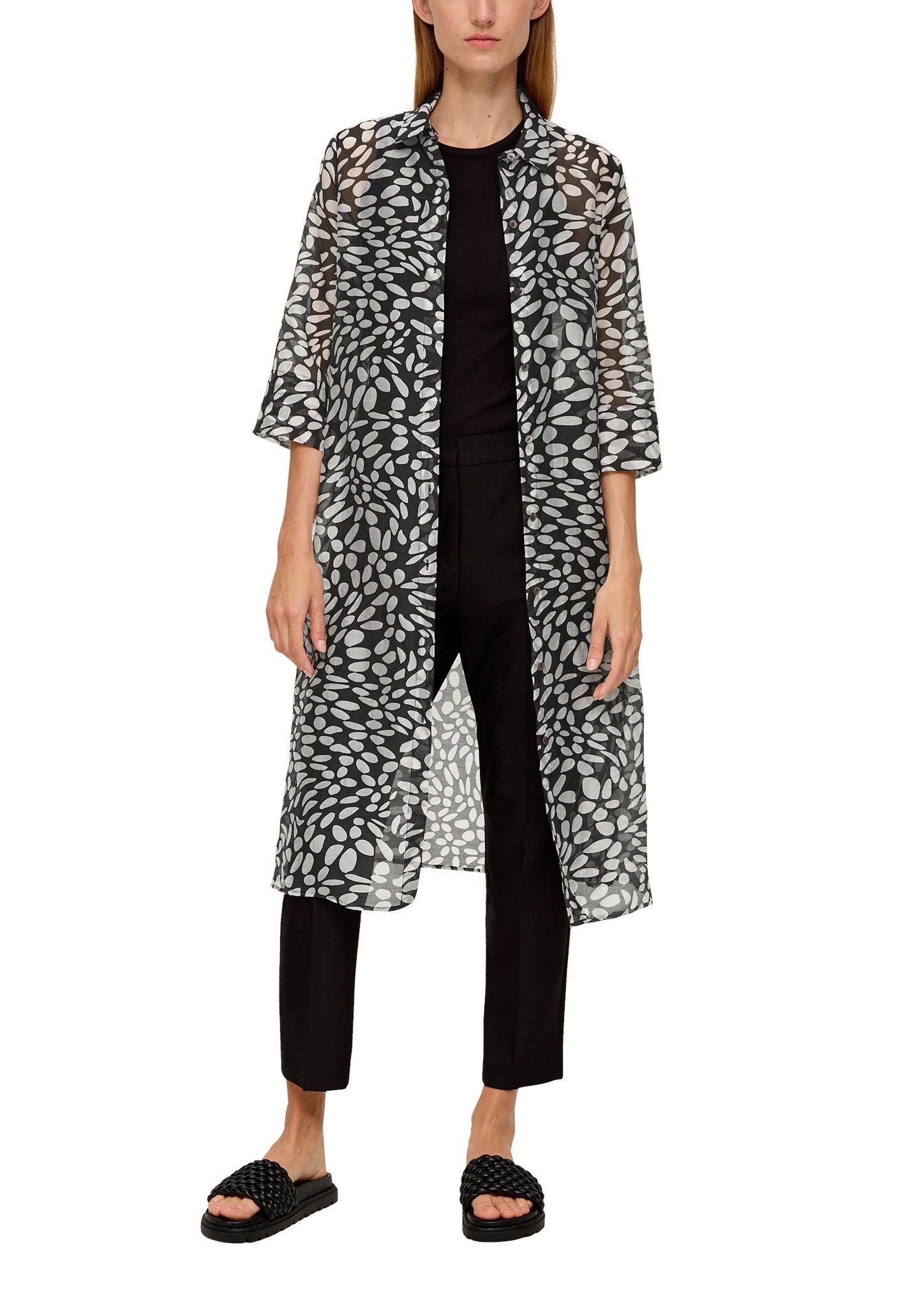 s.Oliver BLACK LABEL Klassische Bluse Bluse