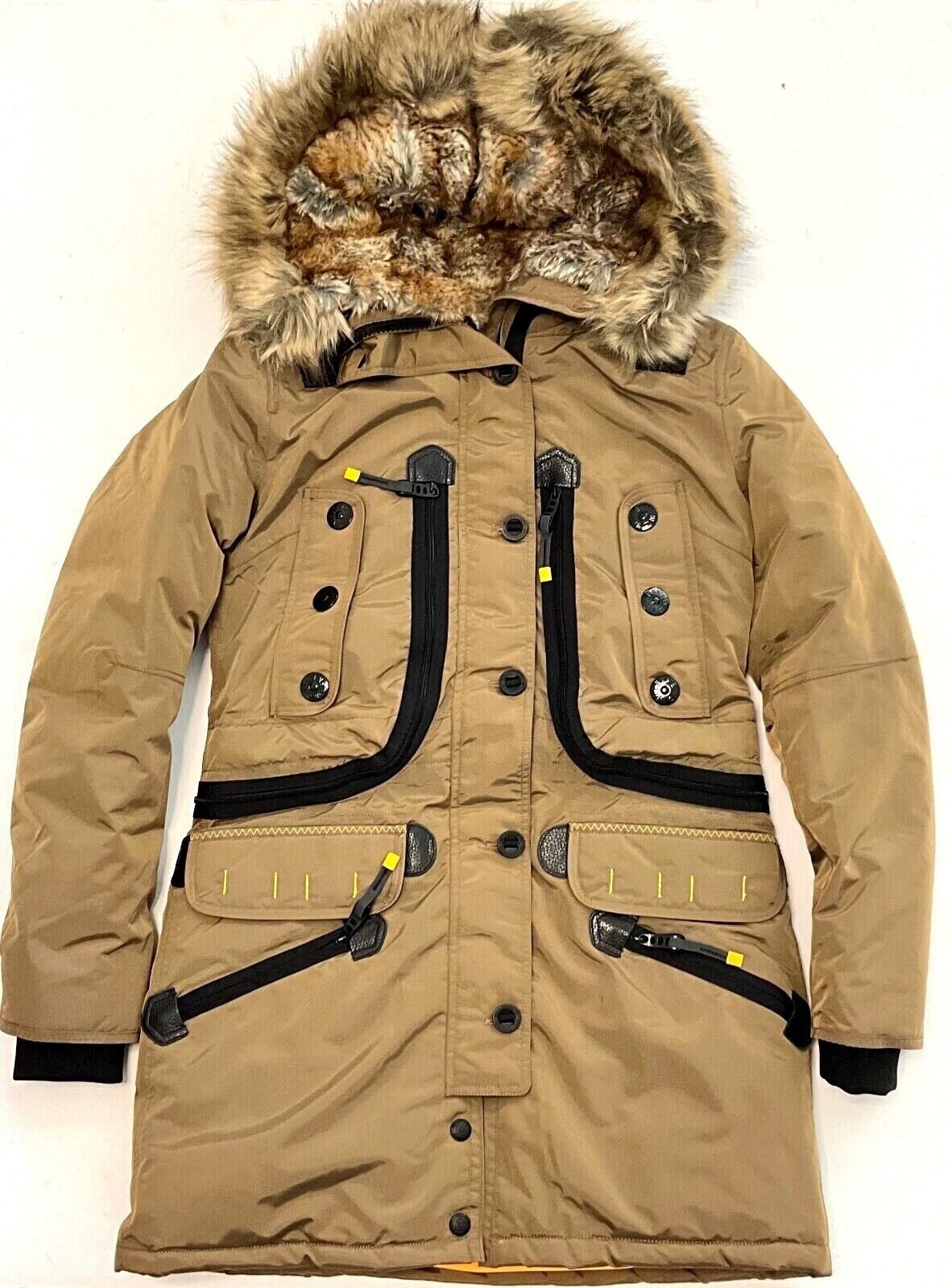 Wellensteyn Funktionsjacke Wellensteyn Damen Seawolf Lady Jacken, SEEL-375 Khaki Diverse Taschen