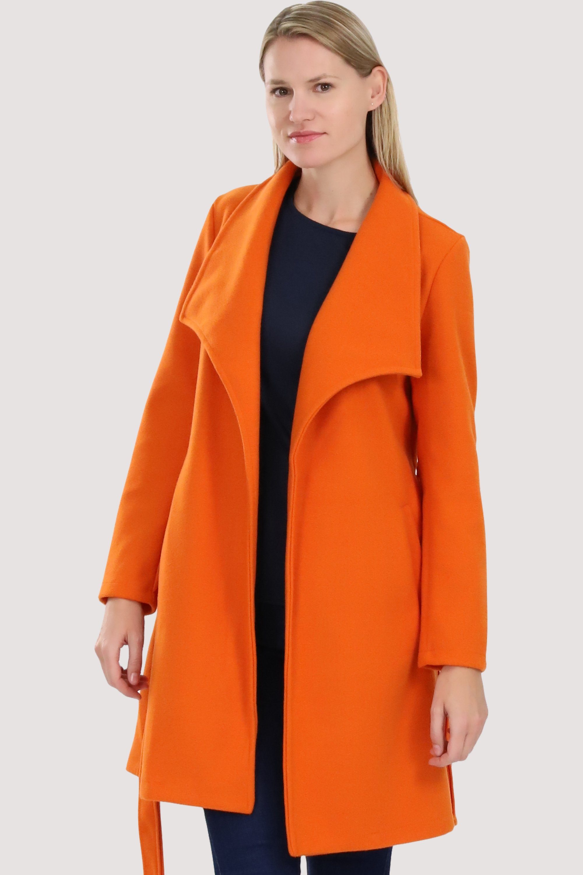 malito more than fashion Langmantel Damen Trenchcoat, schicker Wintermantel günstig online kaufen