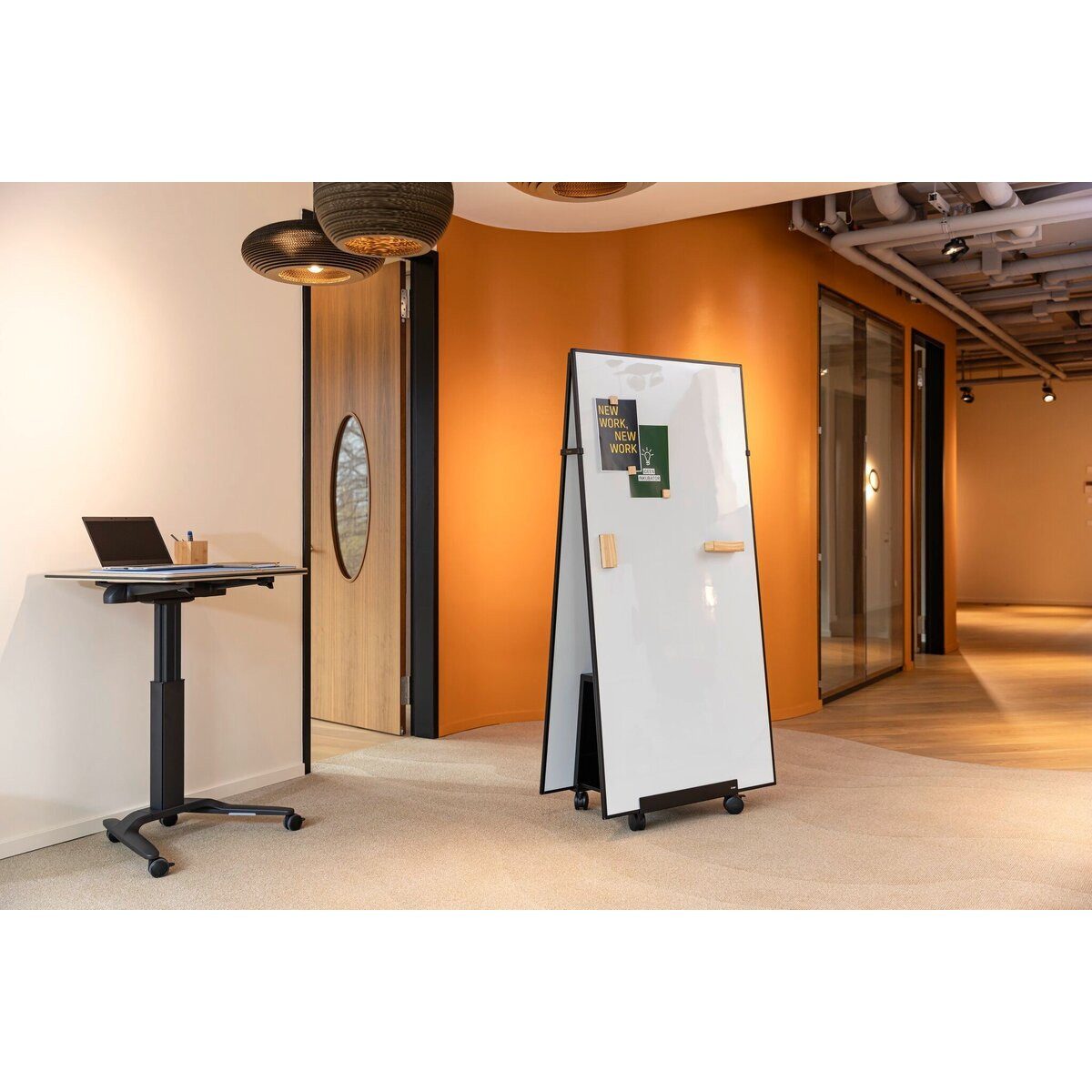 Sigel Magnettafel Whiteboard Meet up-Bundle Tent-Use 2xMU021, 1x MU055